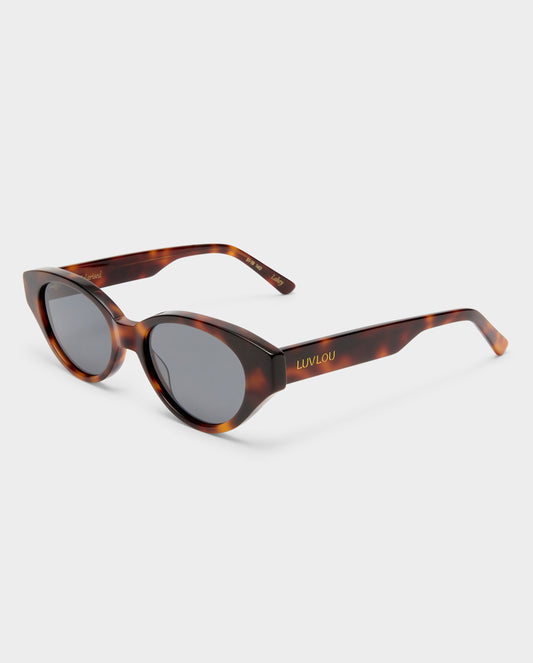 The Lakey Tort Female Cat-Eye Sunglasses | Luv Lou