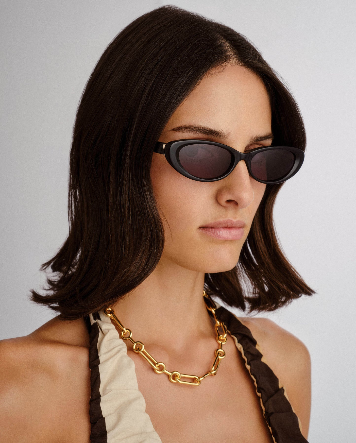 The Sonny Black Female Cat-Eye Sunglasses | Luv Lou