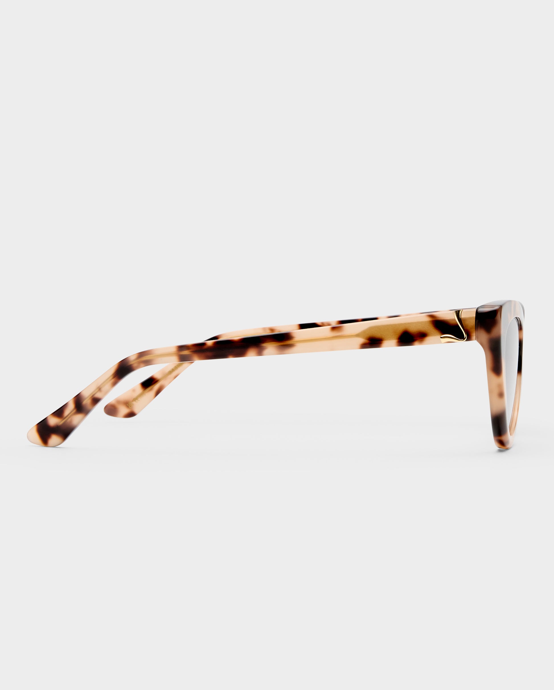 The Leui Cream Tort Female Cat-Eye Sunglasses | Luv Lou