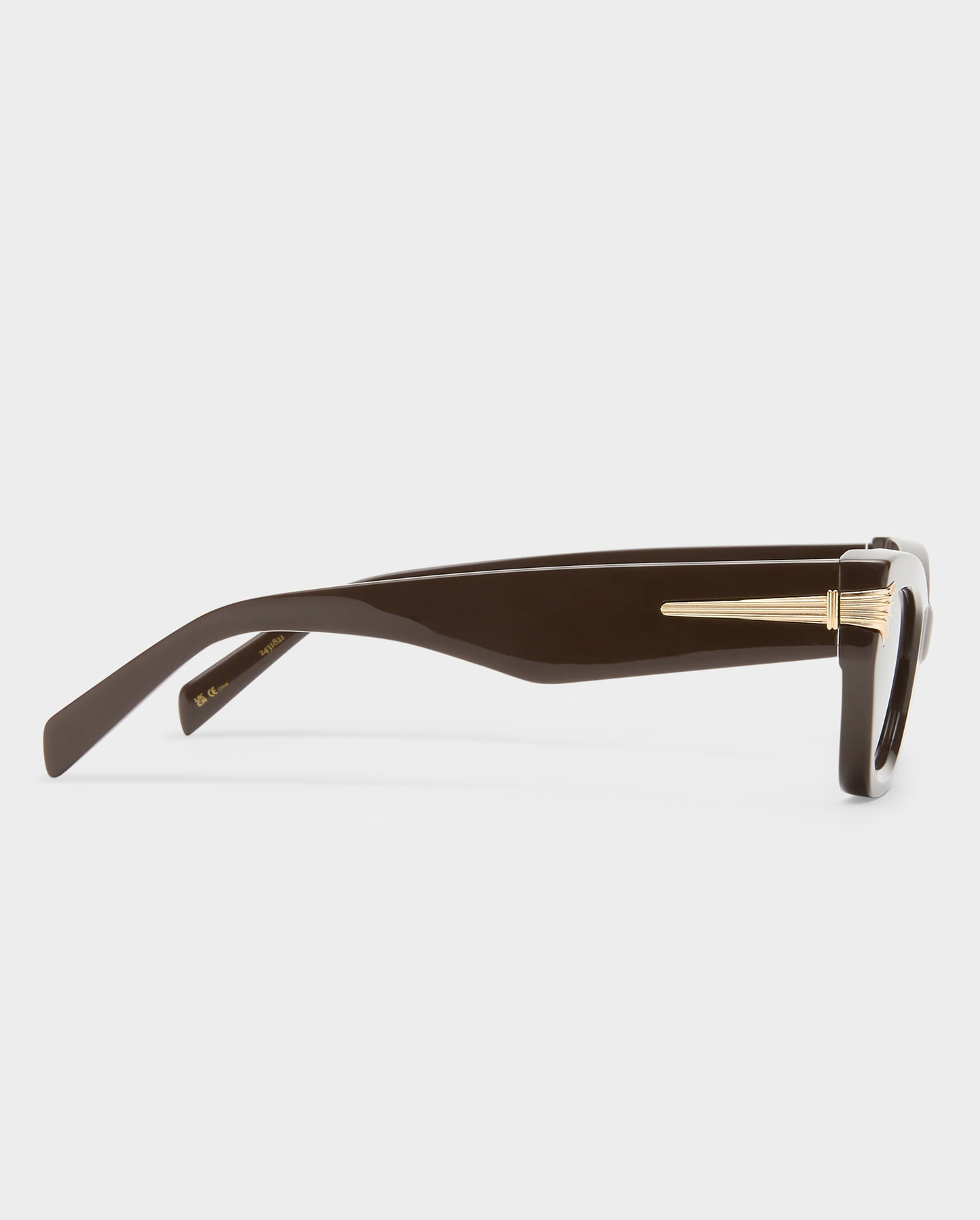 The Cameron Dark Chocolate Female Cat-Eye Sunglasses | Luv Lou