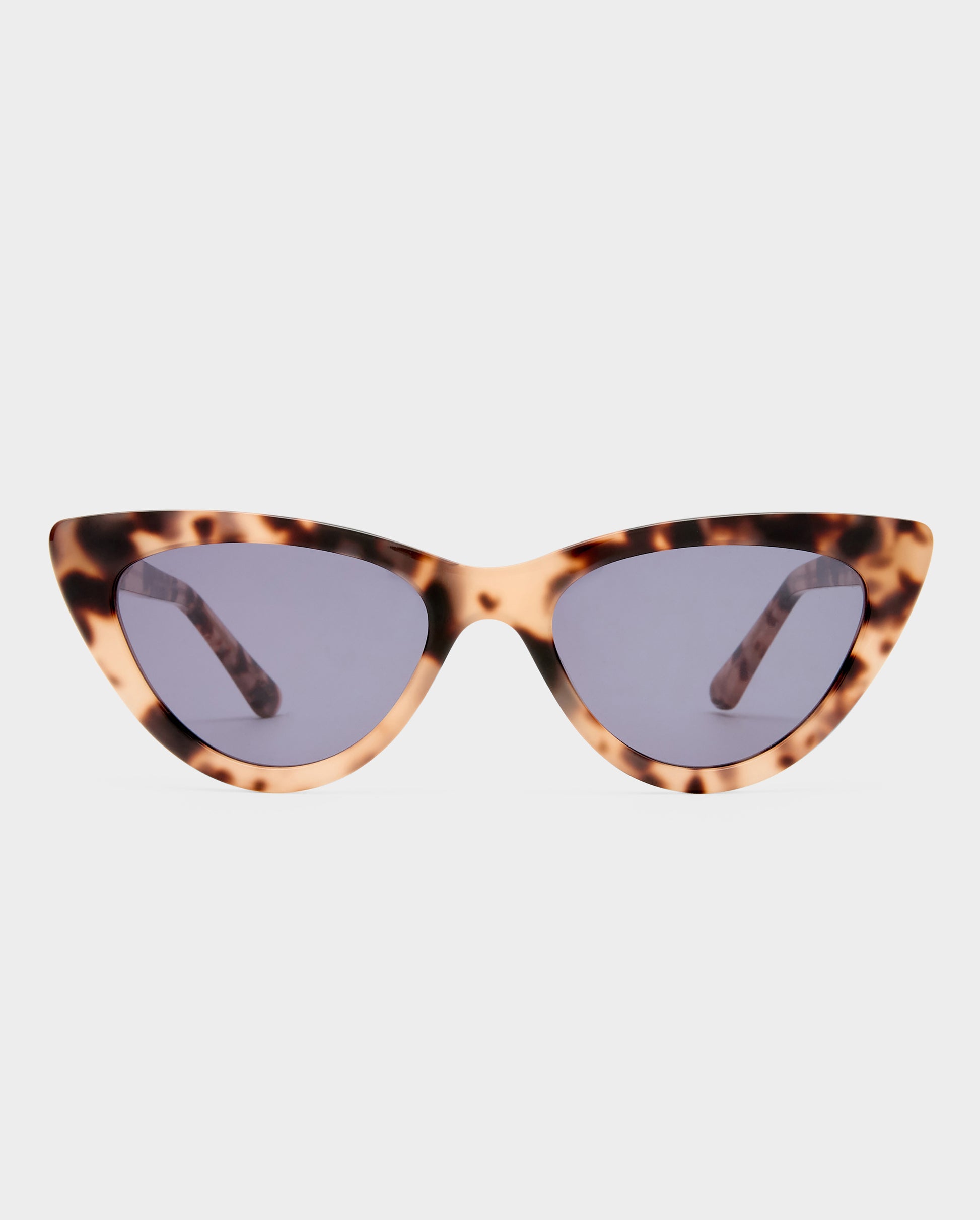 The Leui Cream Tort Female Cat-Eye Sunglasses | Luv Lou