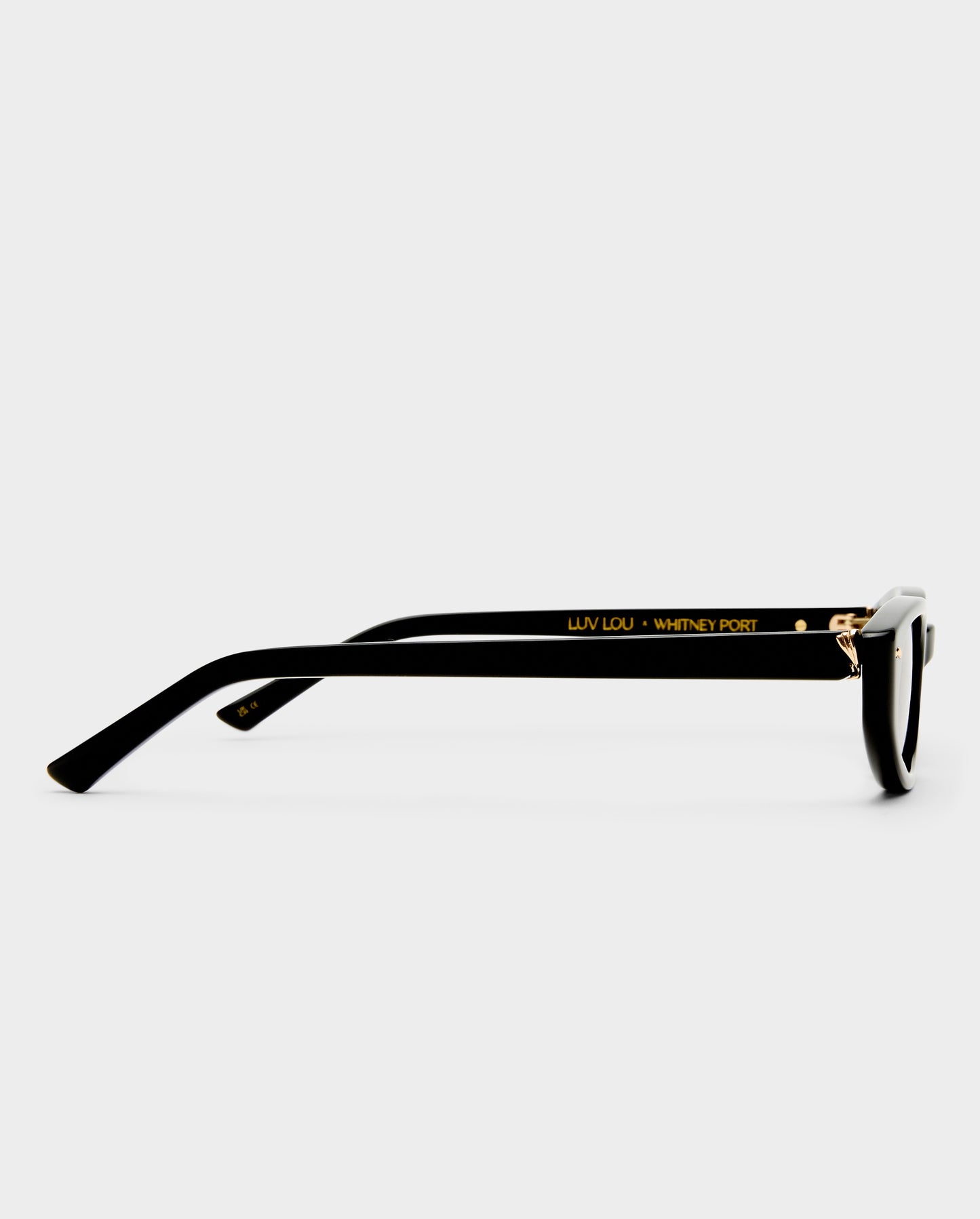 The Tortue Black Female Cat-Eye Sunglasses | Luv Lou