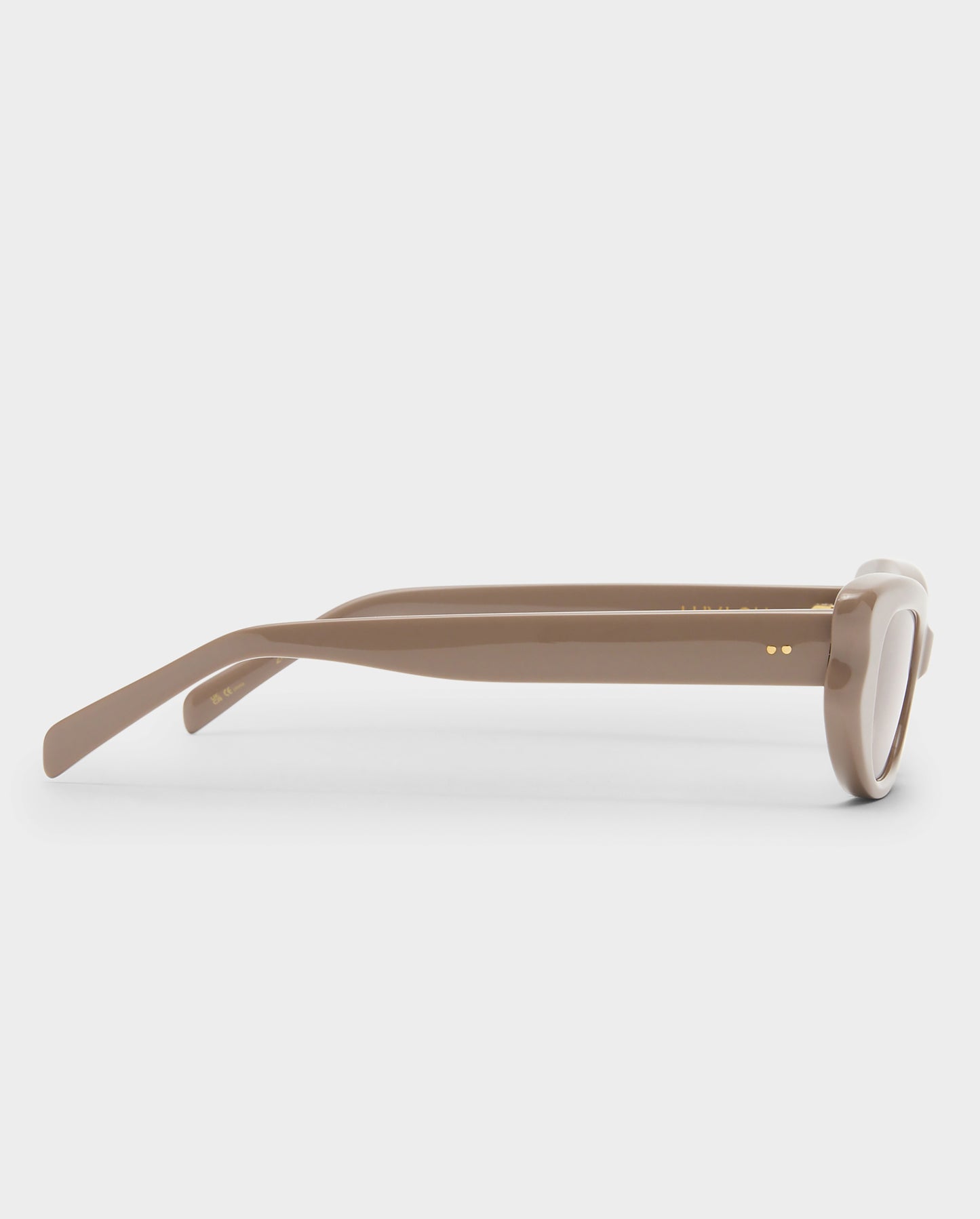 The Elle Taupe Female Cat-Eye Sunglasses | Luv Lou