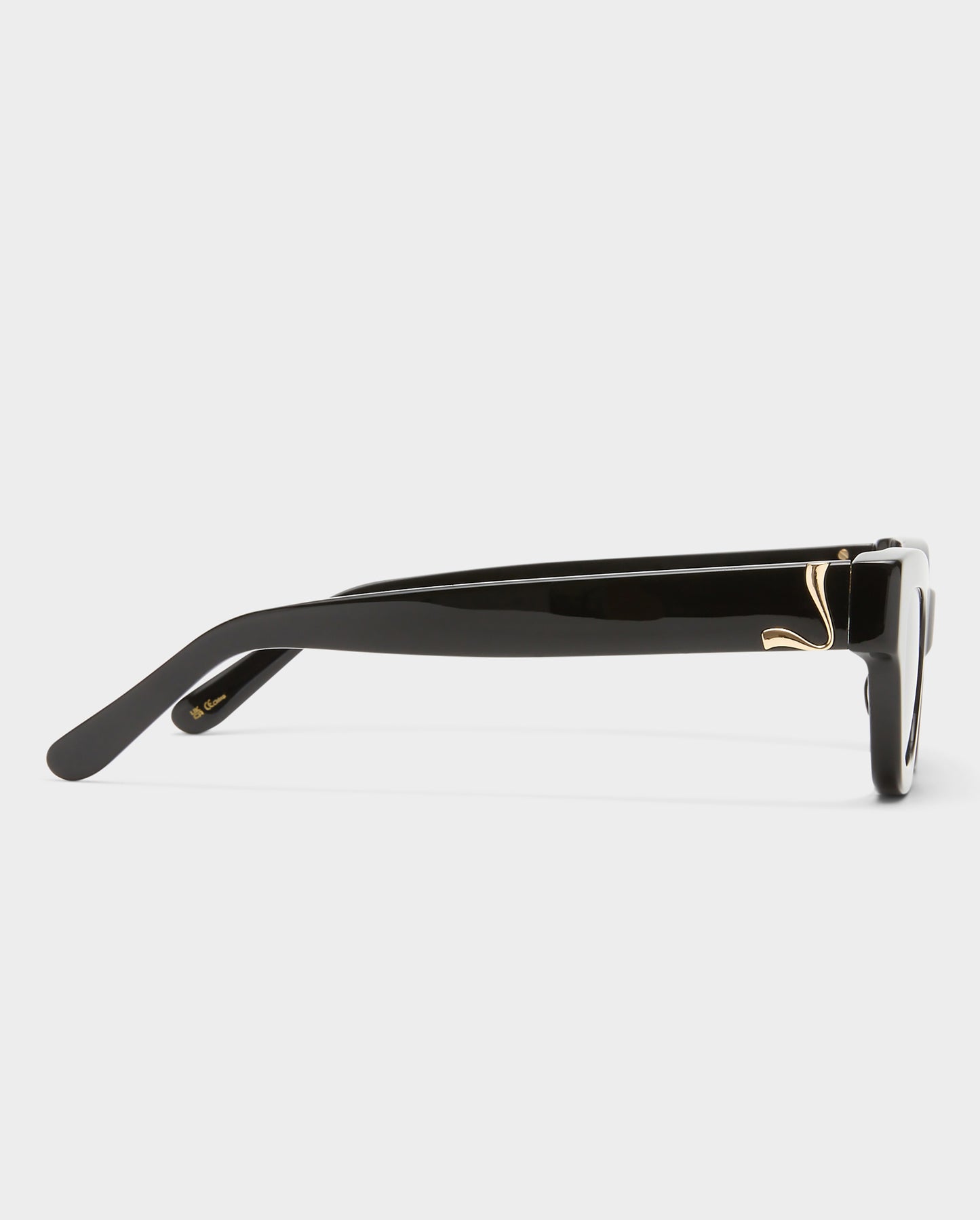The Carmel Black Female Cat-Eye Sunglasses | Luv Lou