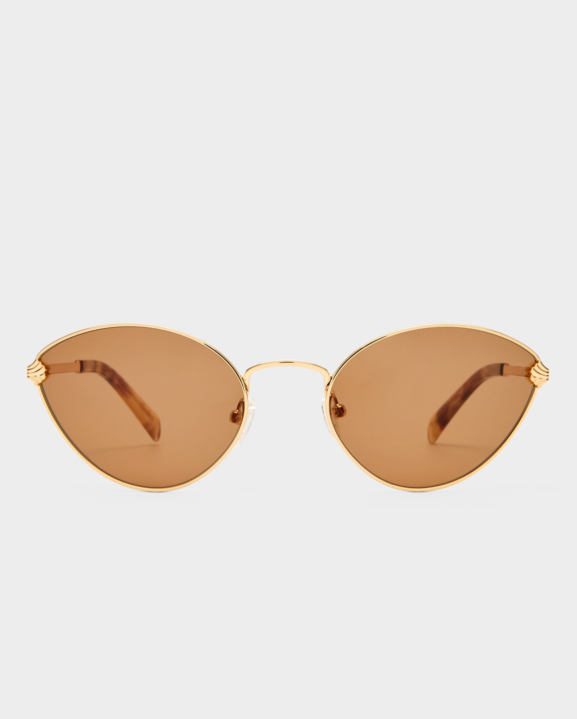 The Fox Gold Female Cat-Eye Sunglasses | Luv Lou