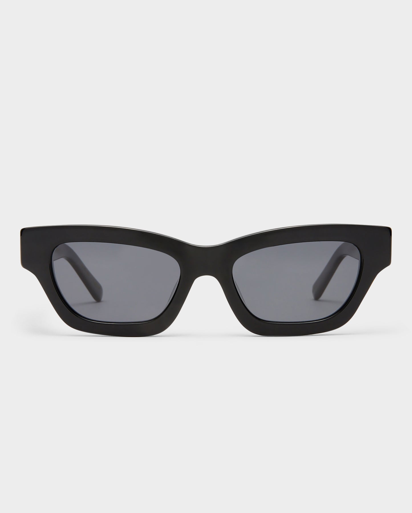 The Carmel Black Female Cat-Eye Sunglasses | Luv Lou