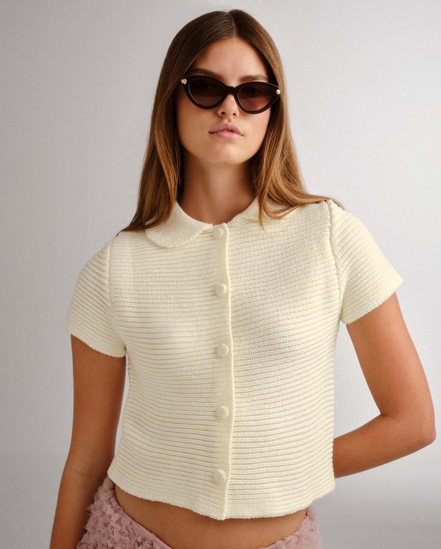 The Imogen Wine Female Cat-Eye Sunglasses | Luv Lou