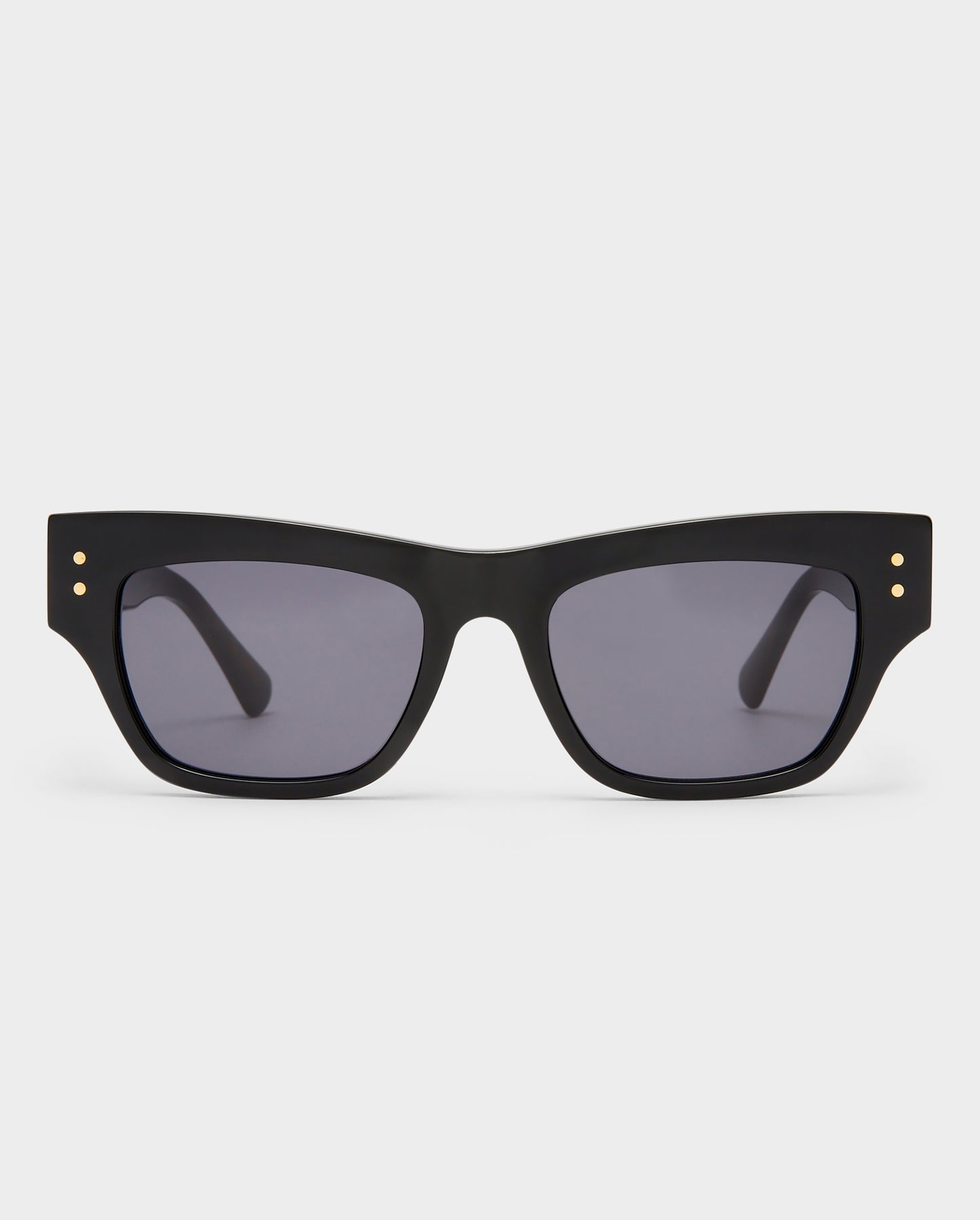 The Addison Black Female Cat-Eye Sunglasses | Luv Lou