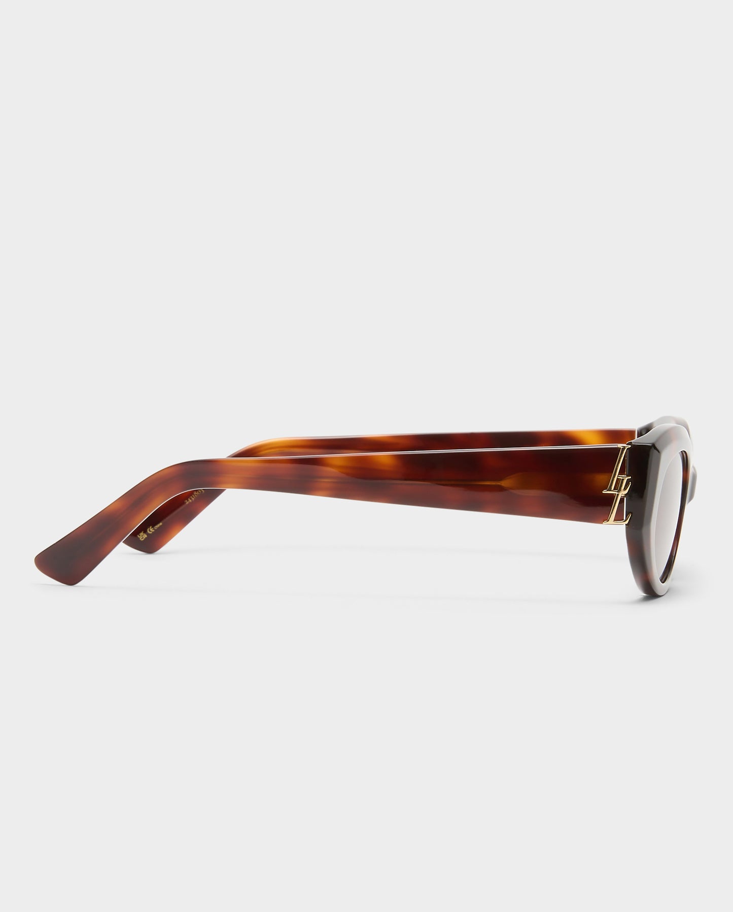The Juliet Dark Tort Female Oval Sunglasses | Luv Lou