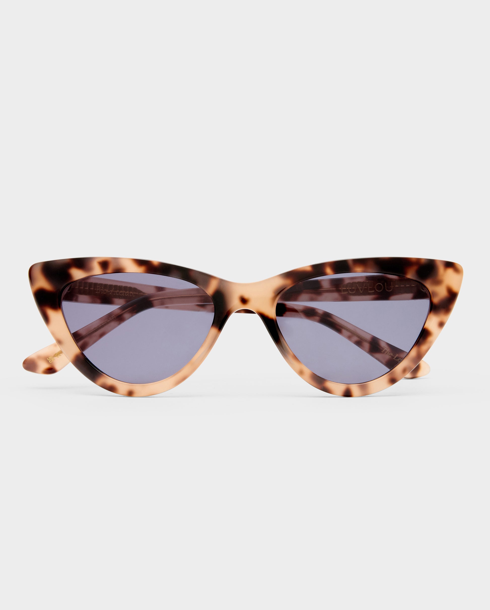 The Leui Cream Tort Female Cat-Eye Sunglasses | Luv Lou