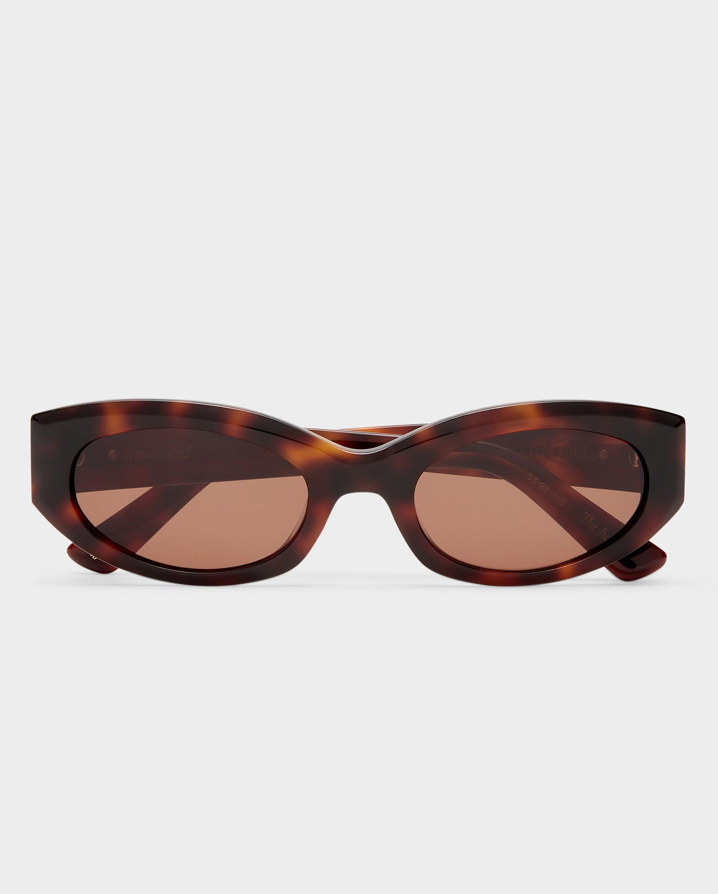 The Juliet Dark Tort Female Oval Sunglasses | Luv Lou