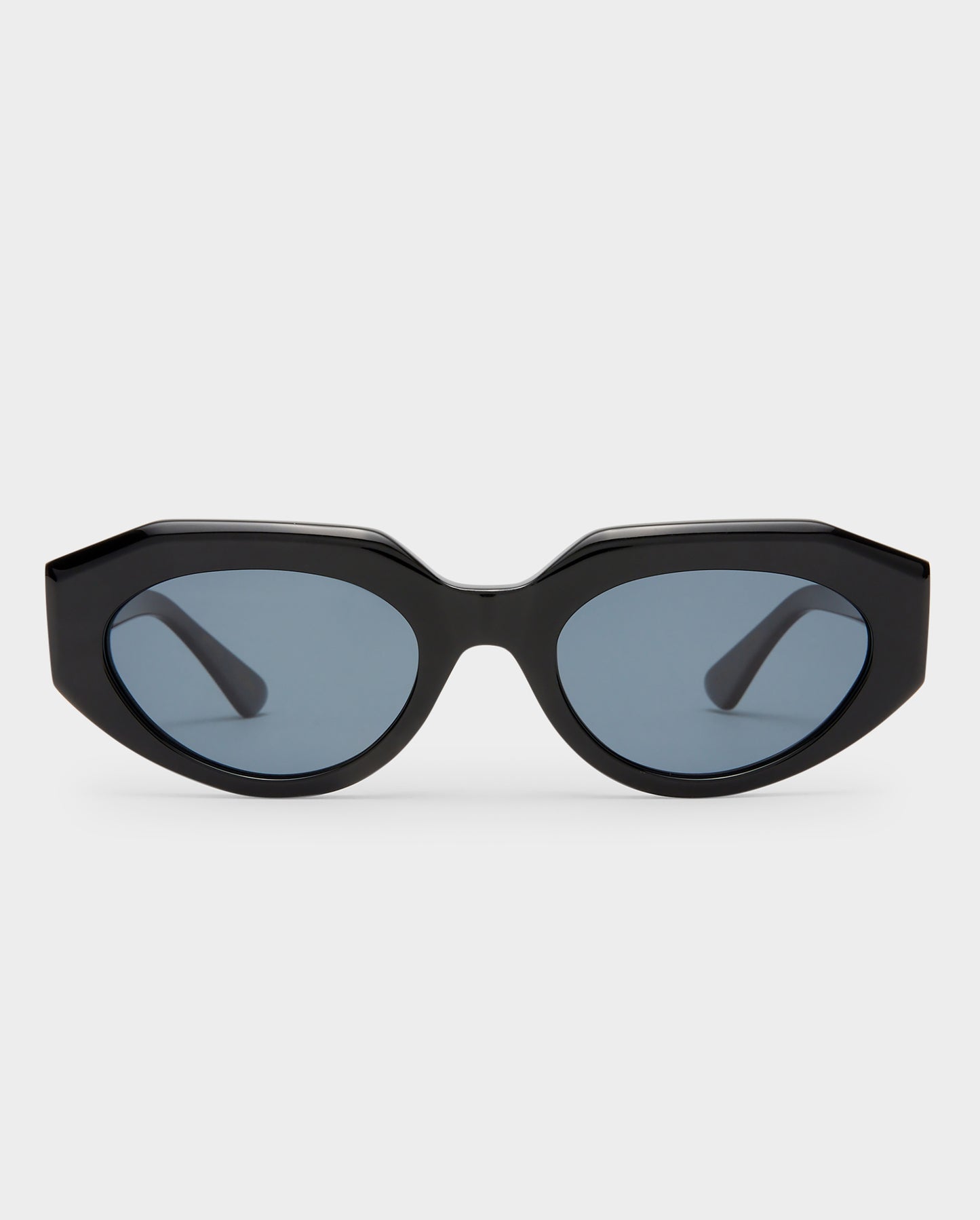 The Goldie Black Female Cat-Eye Sunglasses | Luv Lou