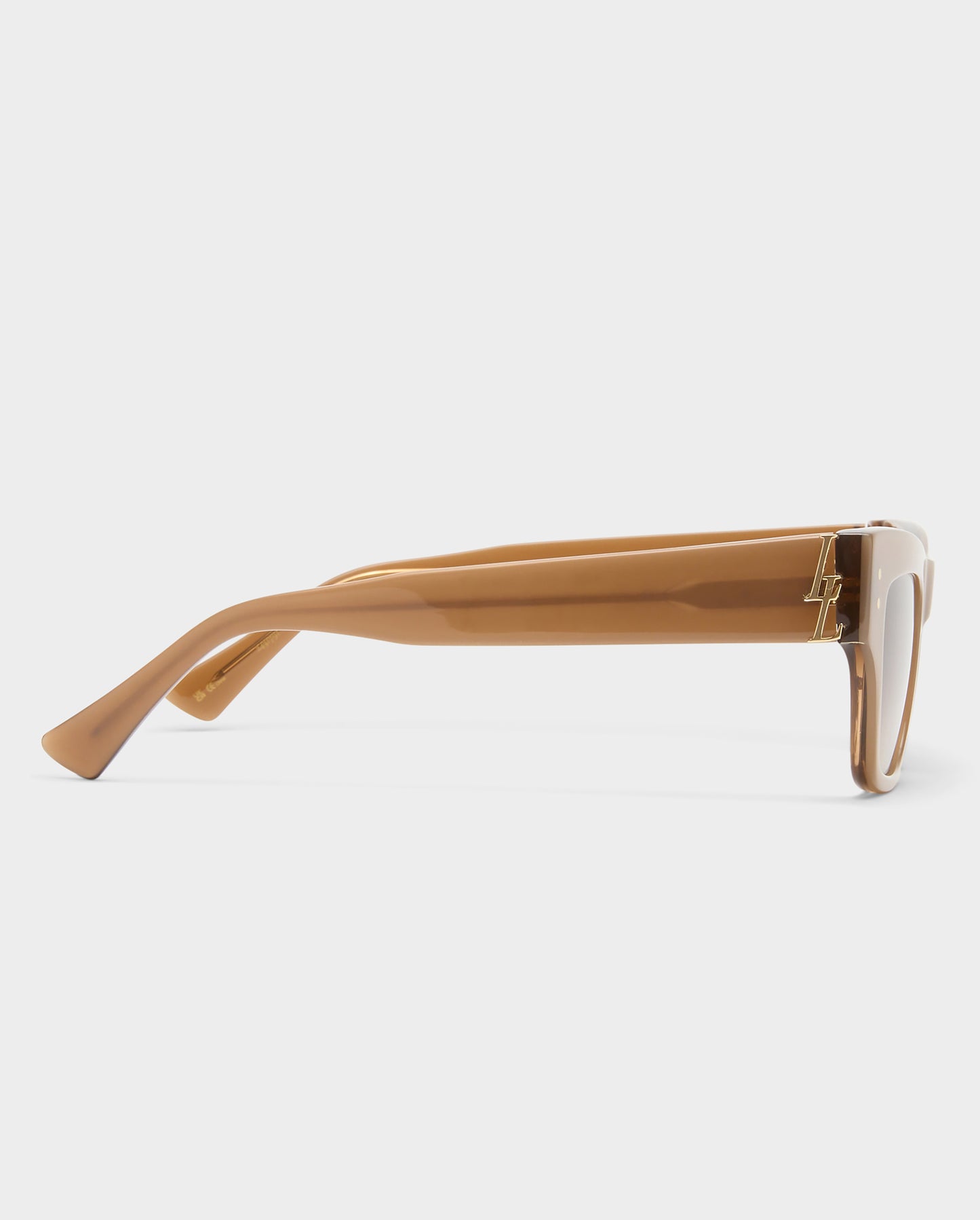 The Addison Almond Female Cat-Eye Sunglasses | Luv Lou