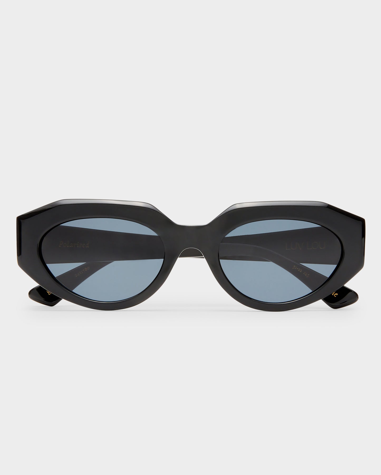 The Goldie Black Female Cat-Eye Sunglasses | Luv Lou