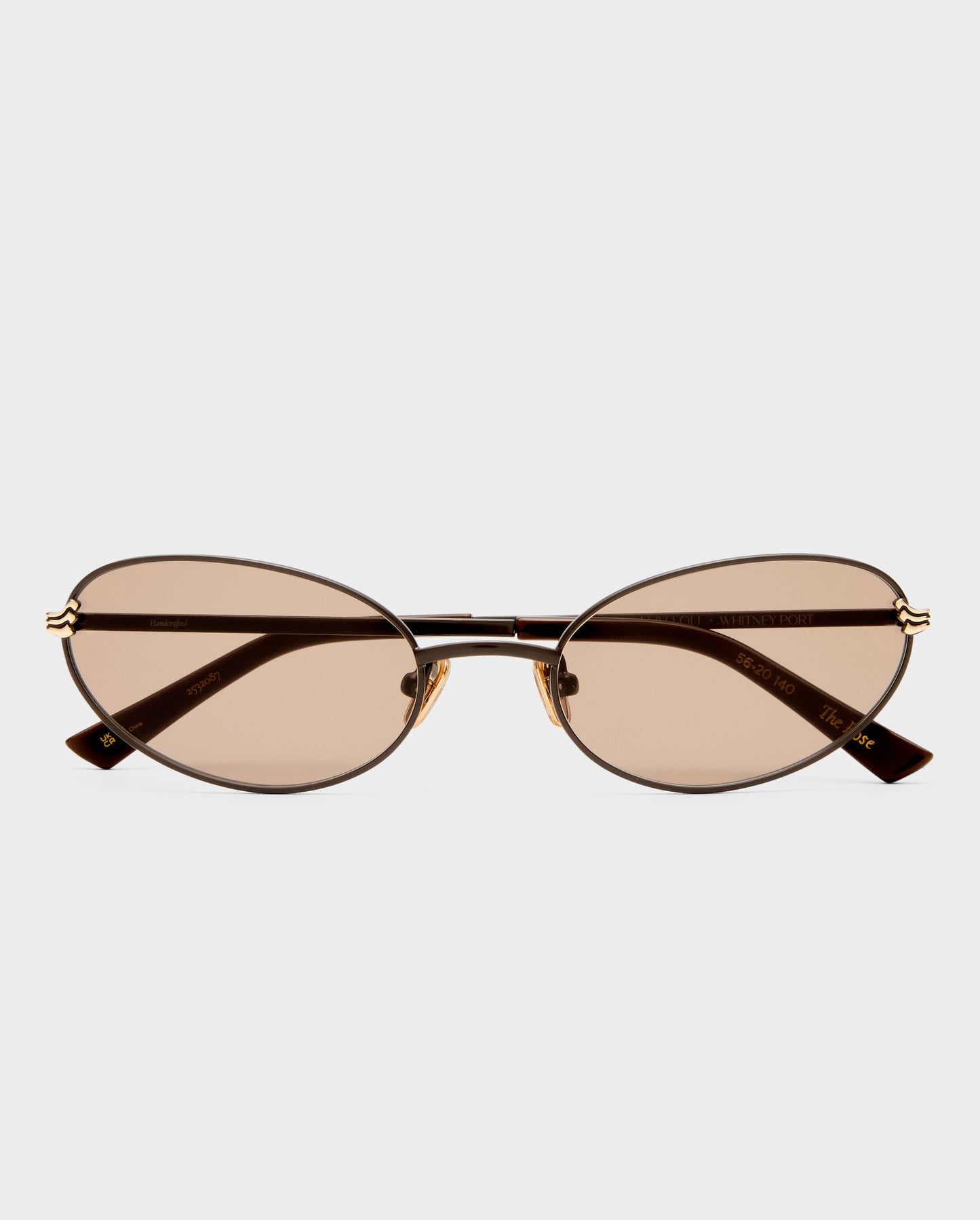 The Rose Vintage Brown Female Cat-Eye Sunglasses | Luv Lou