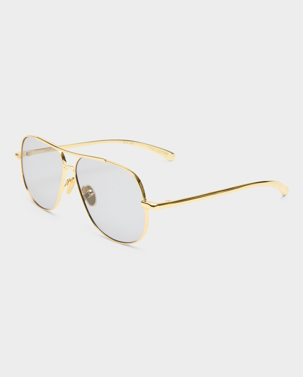 The Carter Light Gold Female Aviator Sunglasses | Luv Lou