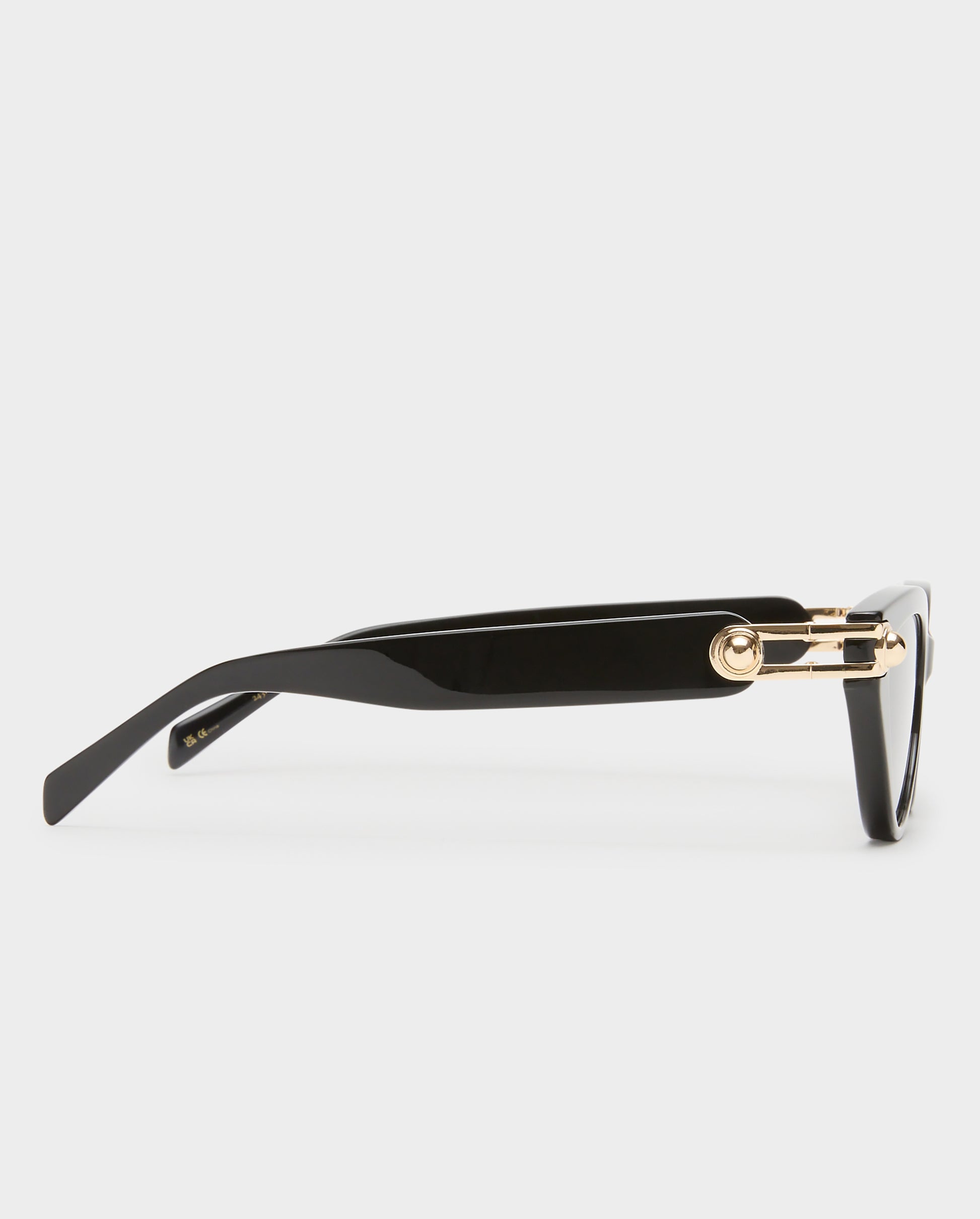 The Posie Black Female Cat-Eye Sunglasses | Luv Lou