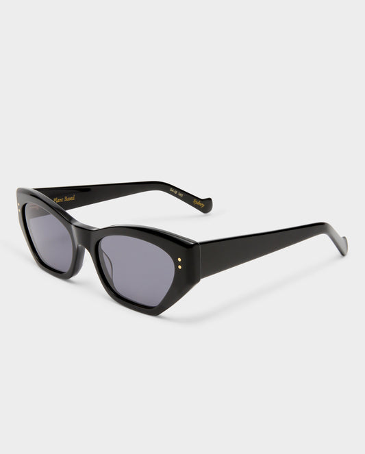 The Sydney Black Female Cat-Eye Sunglasses | Luv Lou