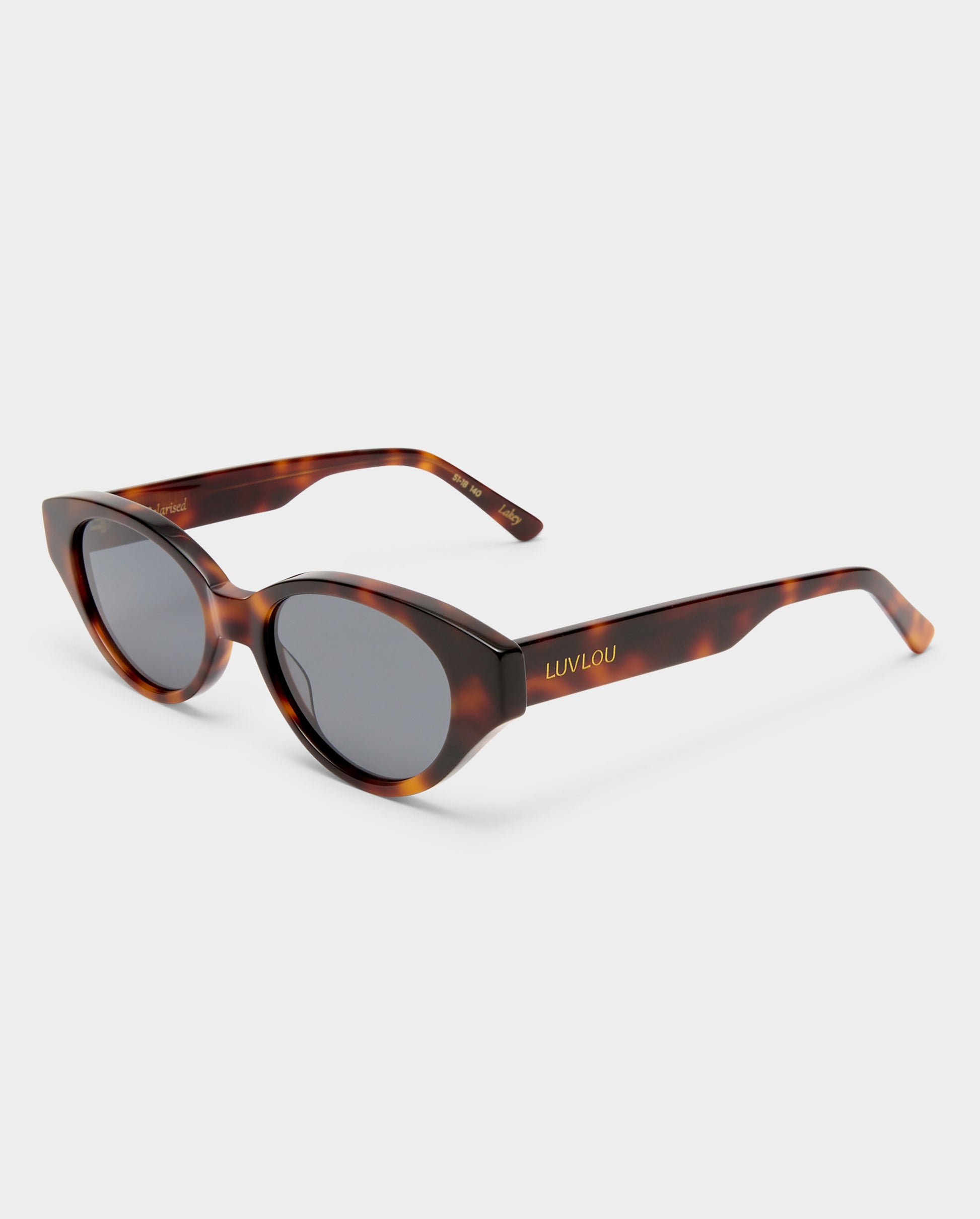 The Lakey Tort Female Cat-Eye Sunglasses | Luv Lou