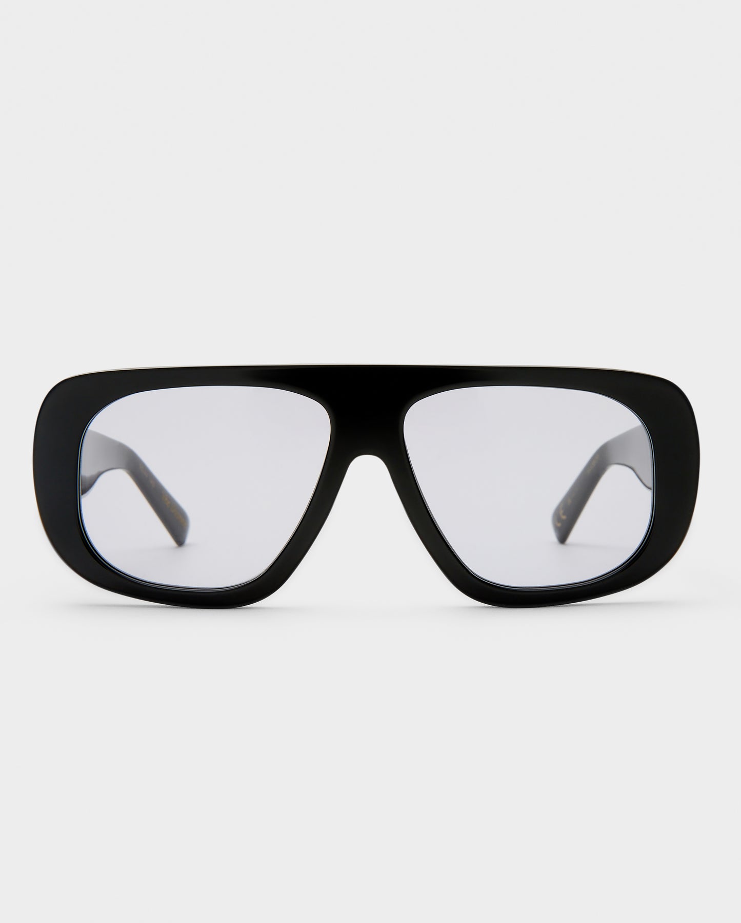 The Dionne Black Female Aviator Sunglasses | Luv Lou
