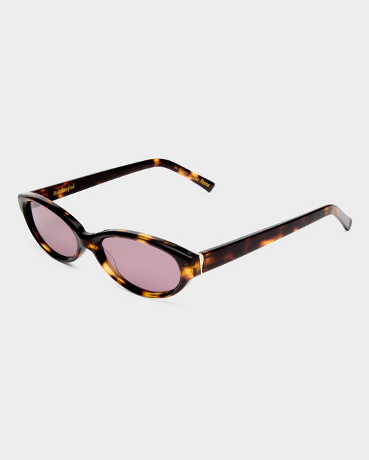 The Petra Crystal Tort Female Cat-Eye Sunglasses | Luv Lou
