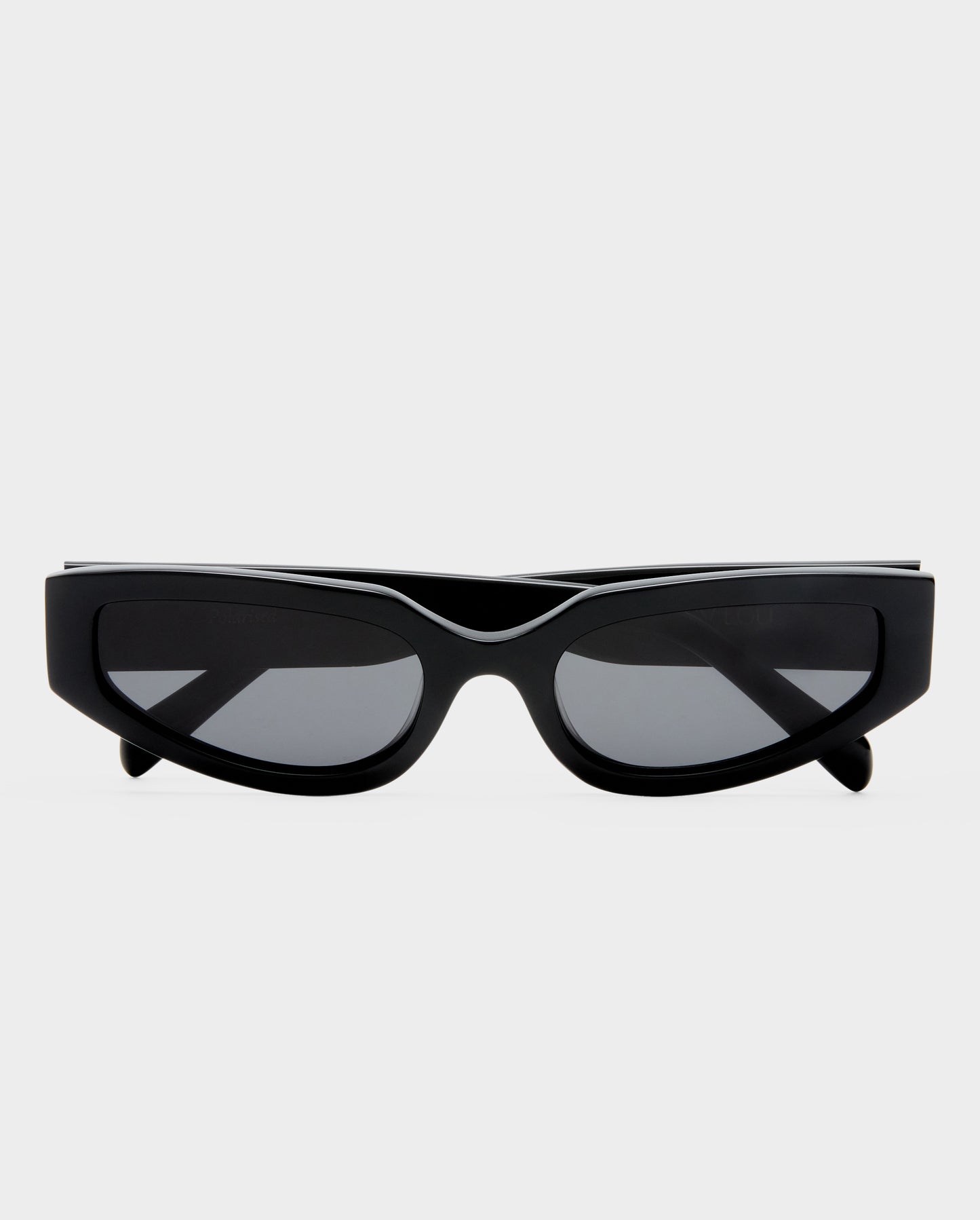 The Hayley Black Female Cat-Eye Sunglasses | Luv Lou