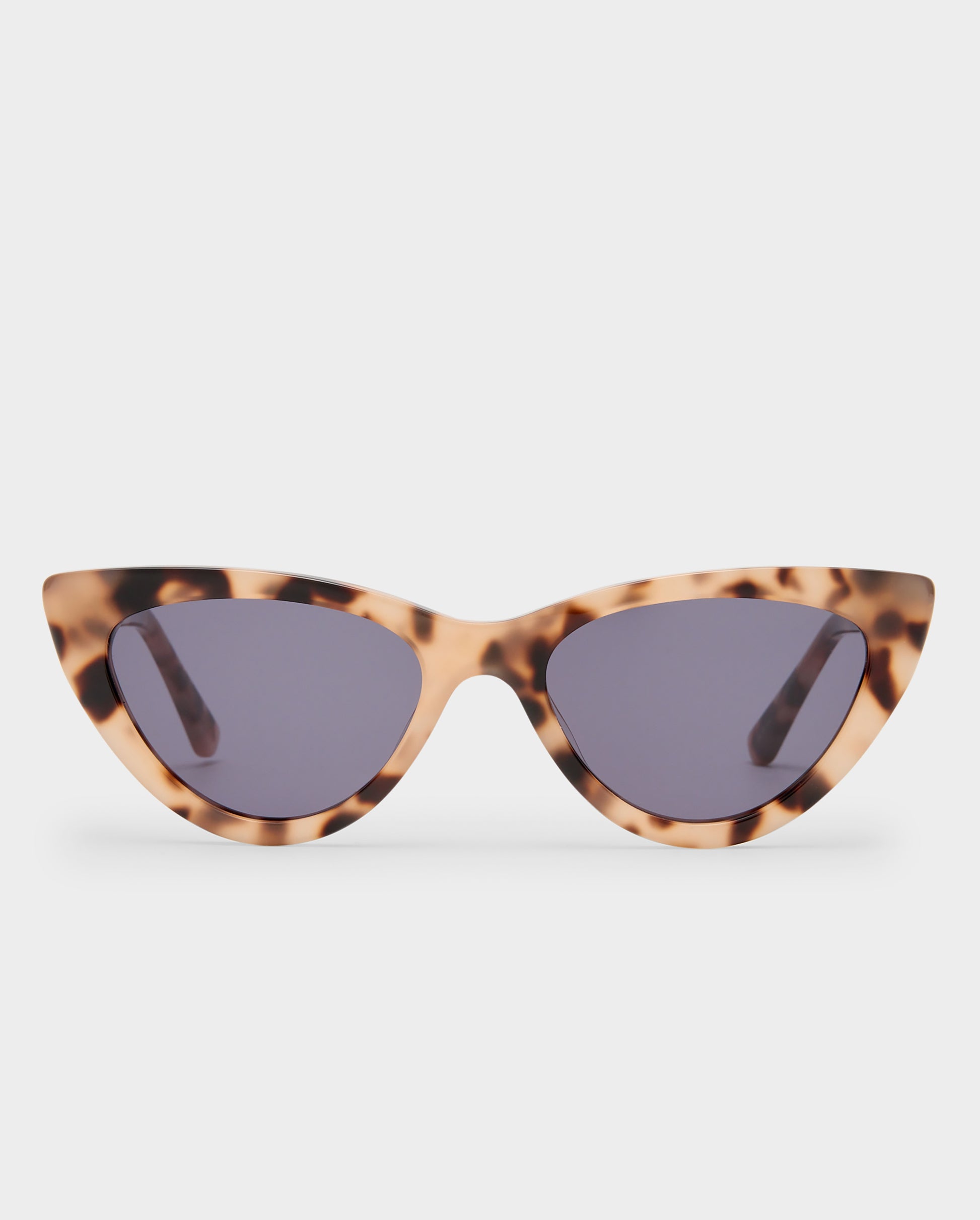 The Leui Cream Tort Female Cat-Eye Sunglasses | Luv Lou