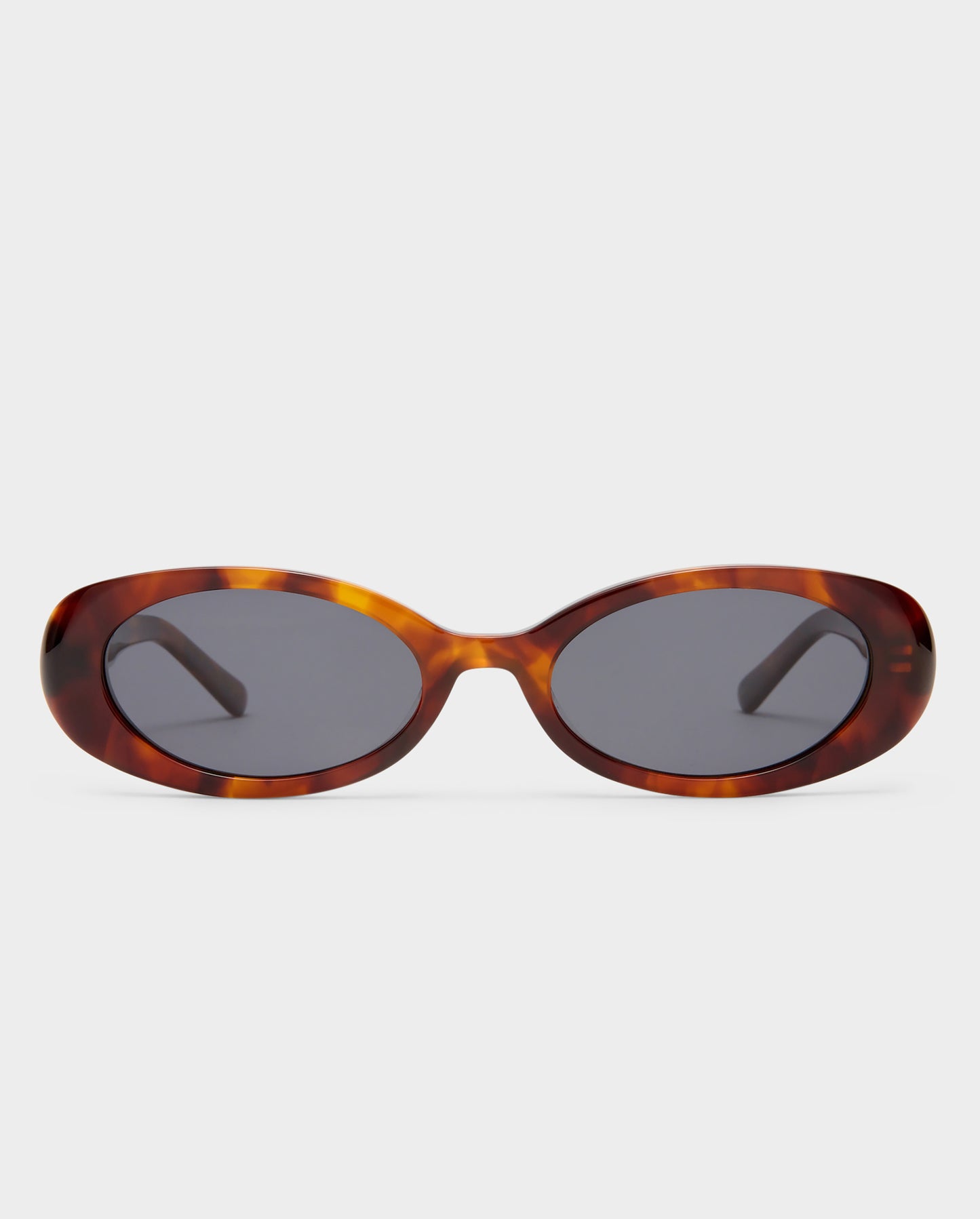 The Morgan Tort Female Oval Sunglasses | Luv Lou