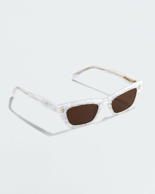 The Ru, Coconut - Cat Eye Inspired Frame, Women's Sunglasses & Eyewear by Luv Lou