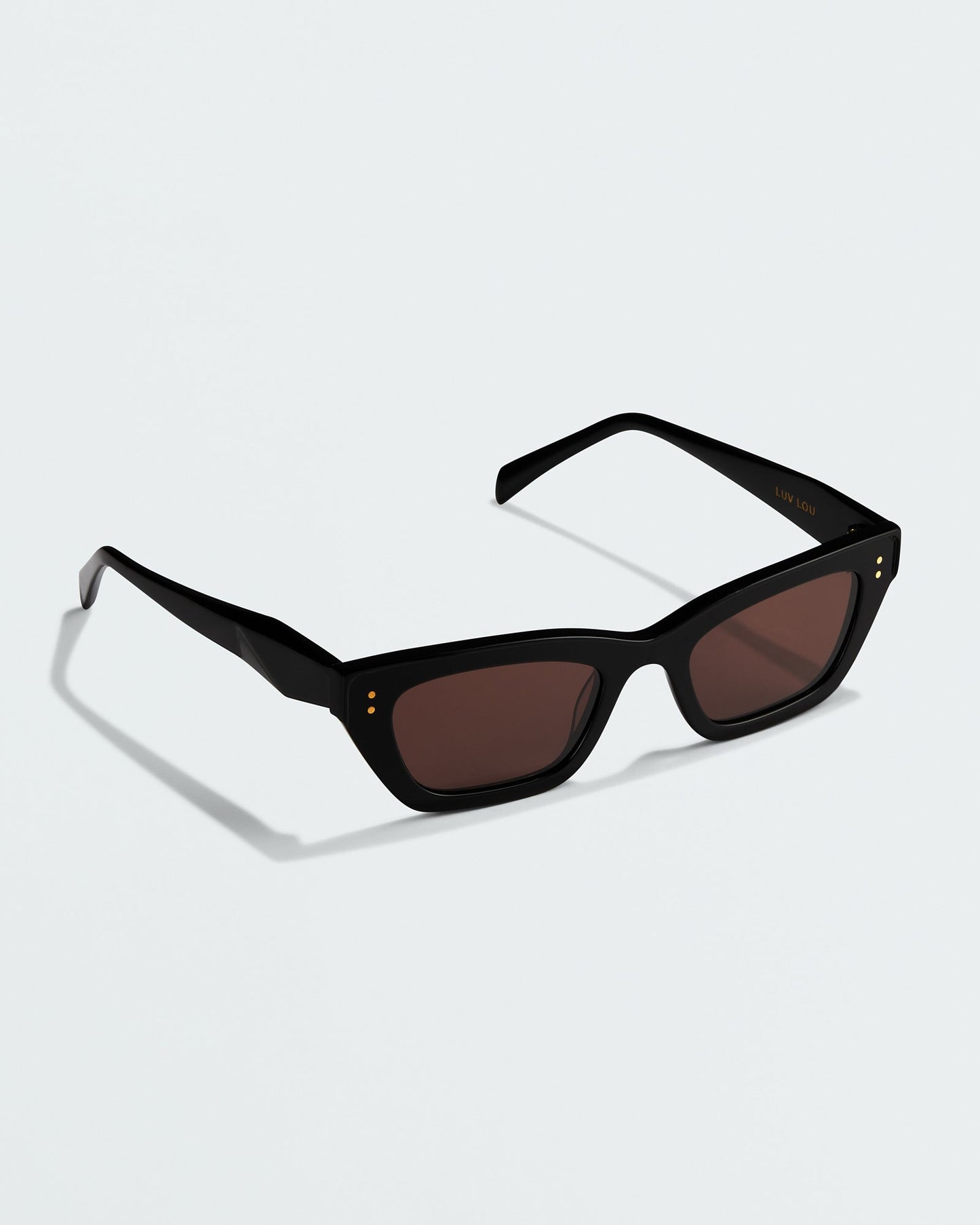 The Ru, Black - Cat Eye Inspired Frame, Women's Sunglasses & Eyewear by Luv Lou