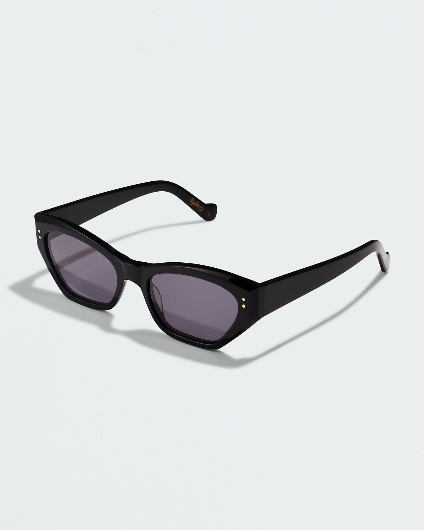 The Sydney, Black - Classic Frame Sunnies, Women's Sunglasses & Eyewear by Luv Lou