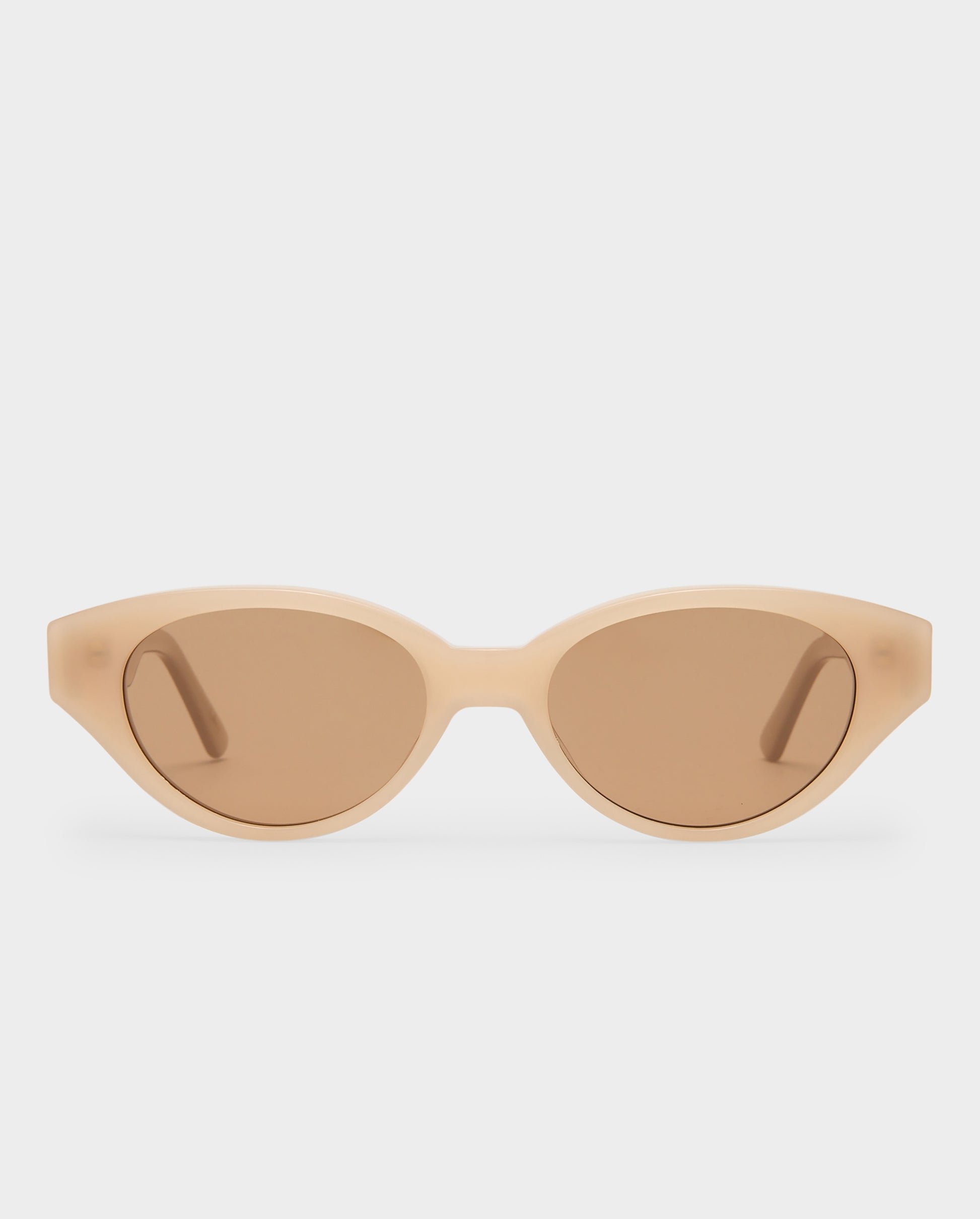 The Lakey Beige Female Cat-Eye Sunglasses | Luv Lou