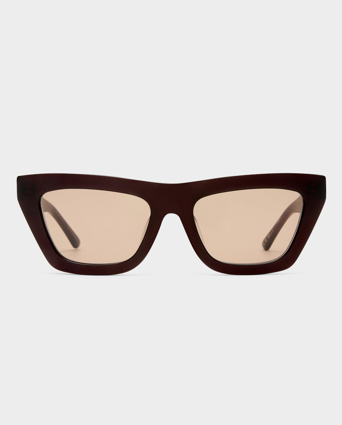 The Hudson Wine Female Cat-Eye Sunglasses | Luv Lou