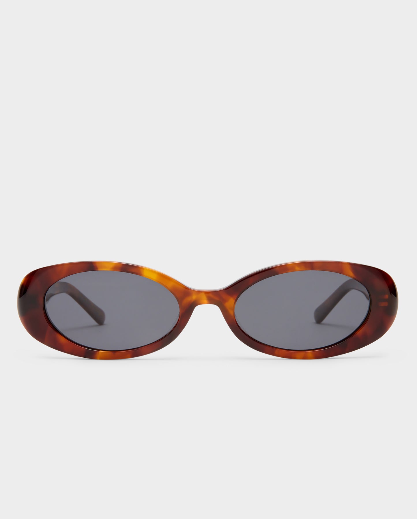 The Morgan Tort Female Oval Sunglasses | Luv Lou