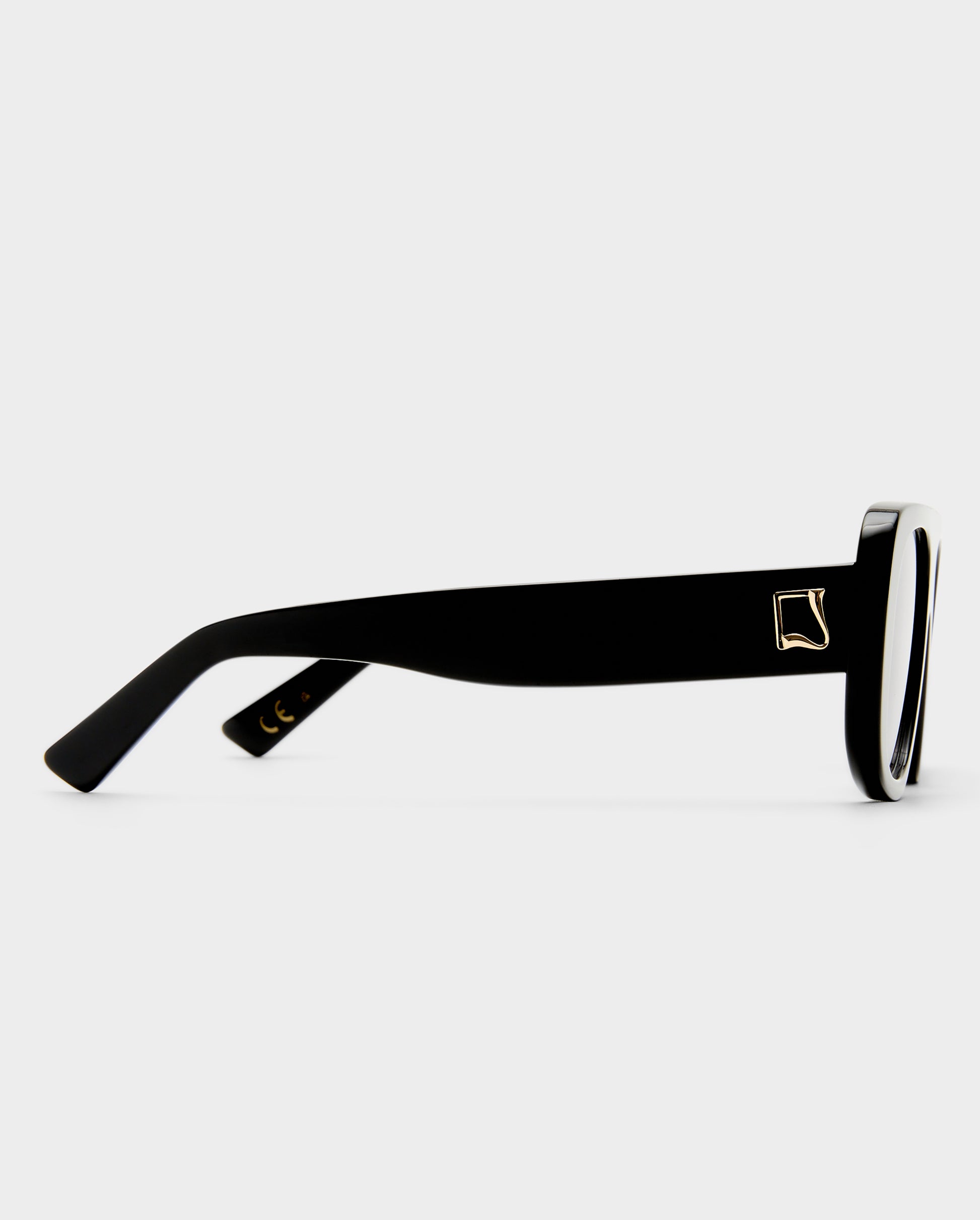 The Dionne Black Female Aviator Sunglasses | Luv Lou