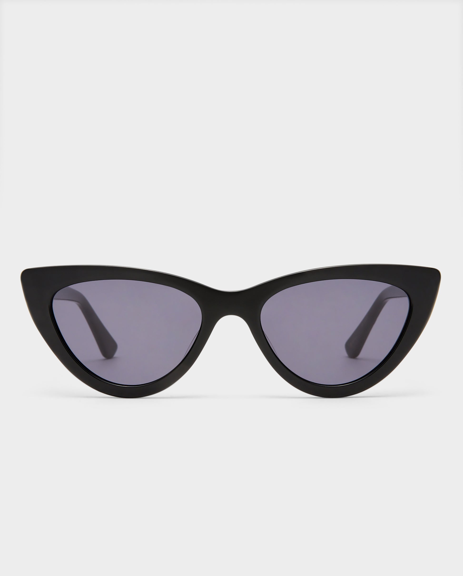 The Leui Black Female Cat-Eye Sunglasses | Luv Lou