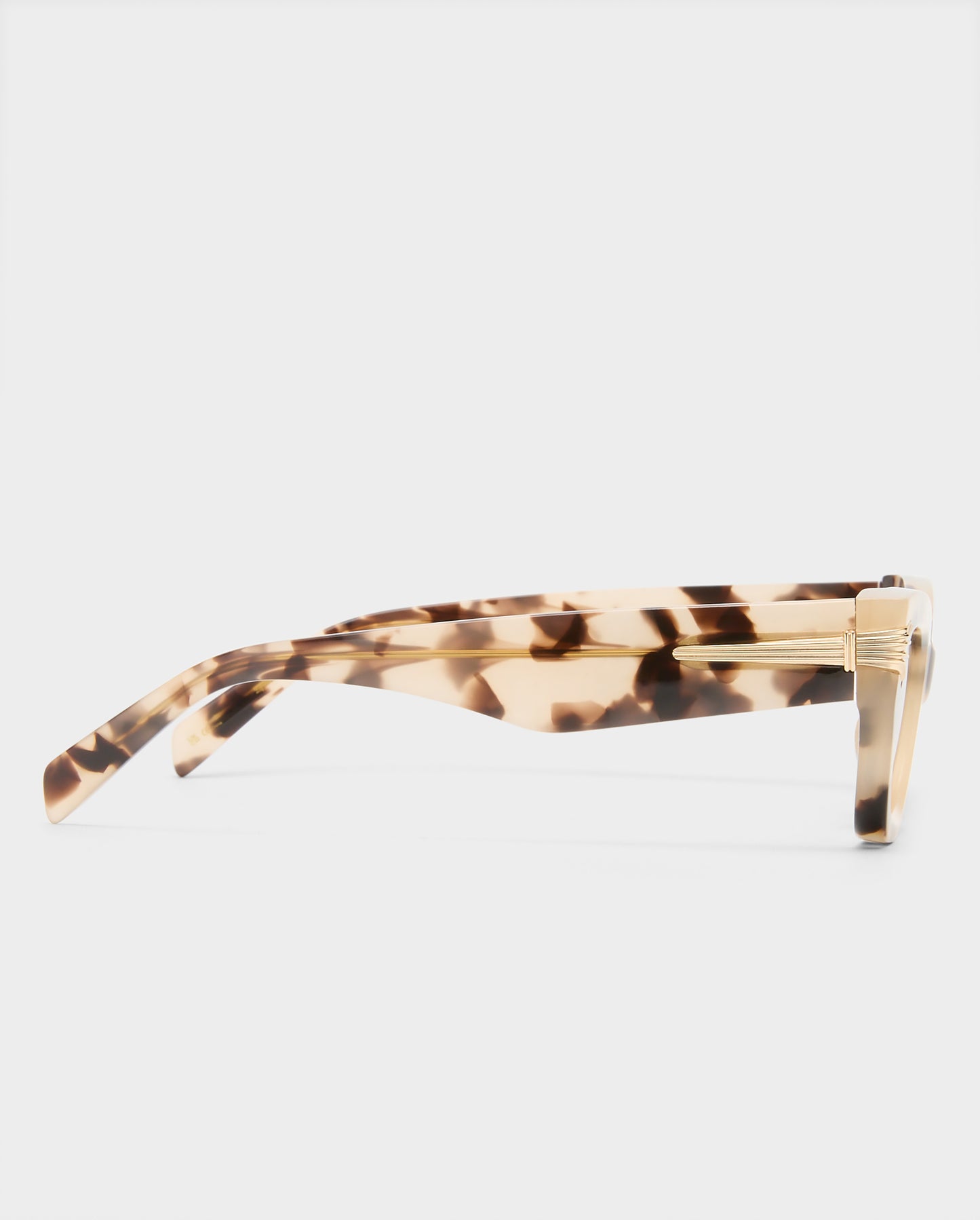 The Cameron Cream Tort Female Cat-Eye Sunglasses | Luv Lou