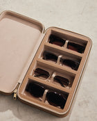 4 Piece Travel Case Tan Uni-Sex Unspecified Accessories | Luv Lou