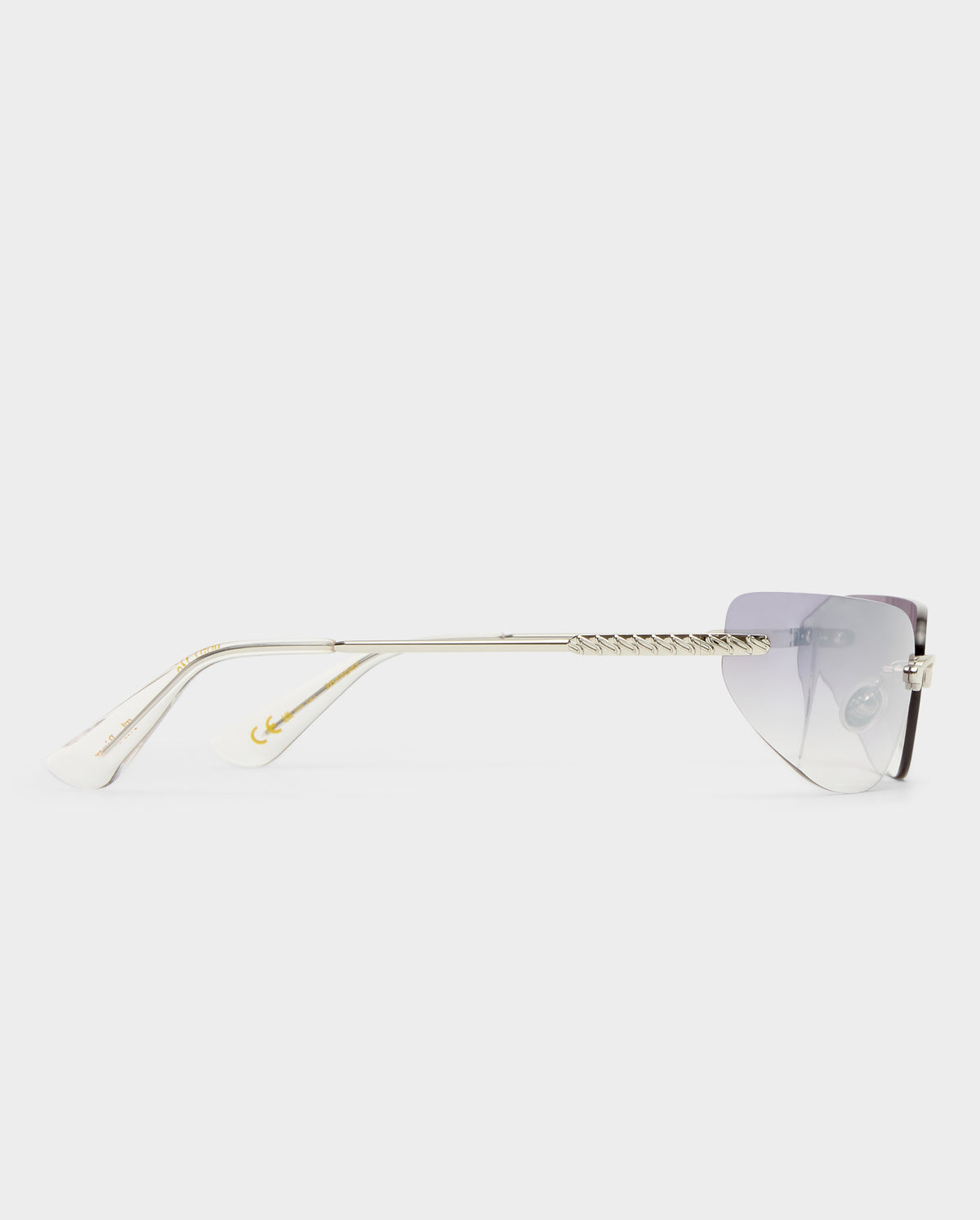 The River Silver Female Rectangle Sunglasses | Luv Lou