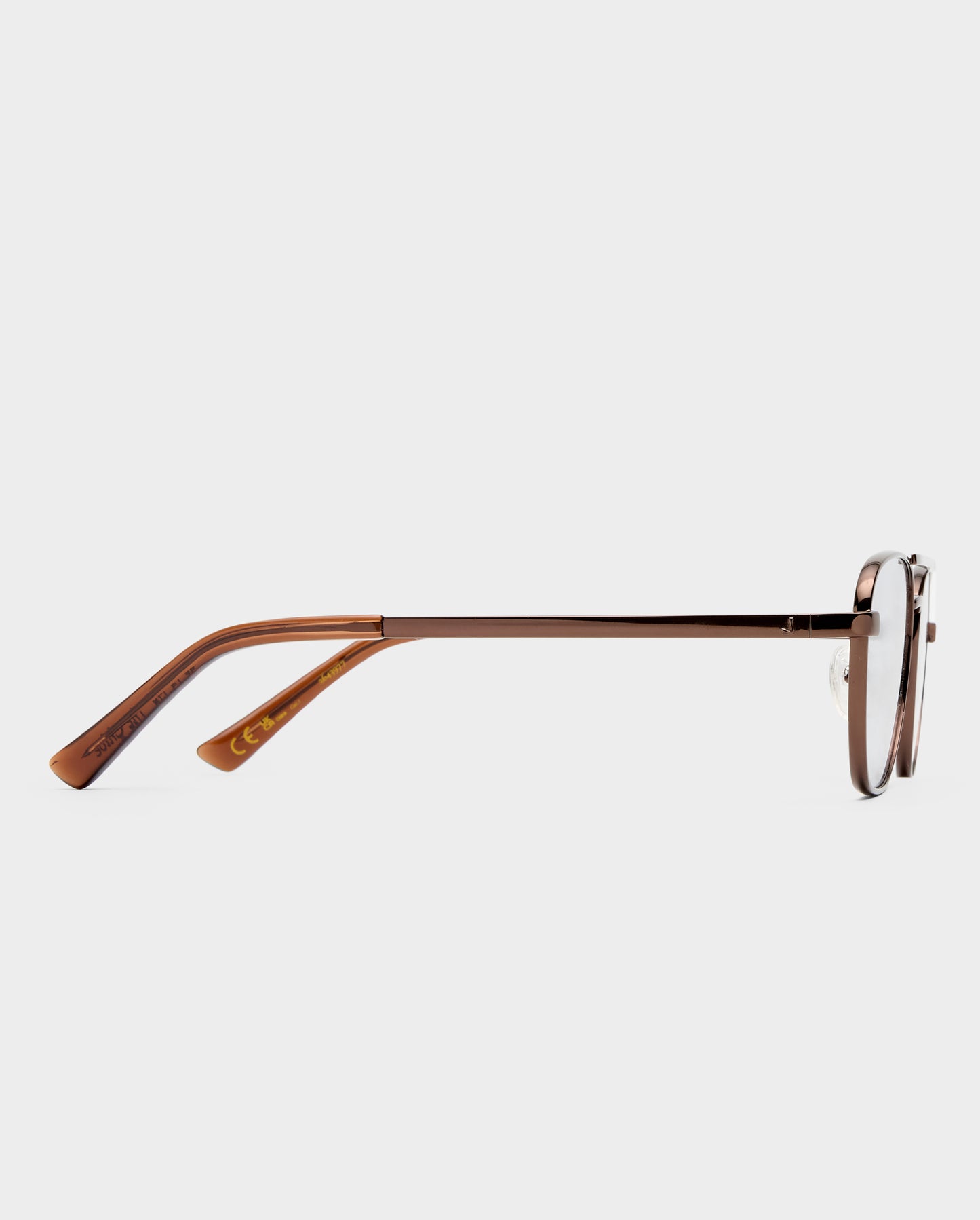 The Chloe Brown Female Aviator Sunglasses | Luv Lou