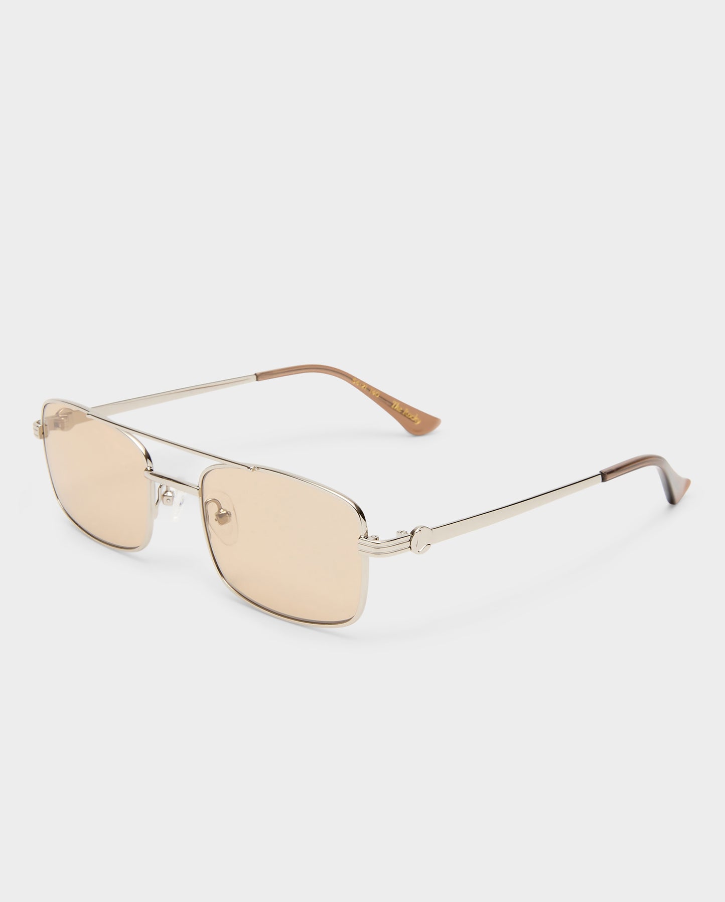 The Rocky Silver Female Aviator Sunglasses | Luv Lou