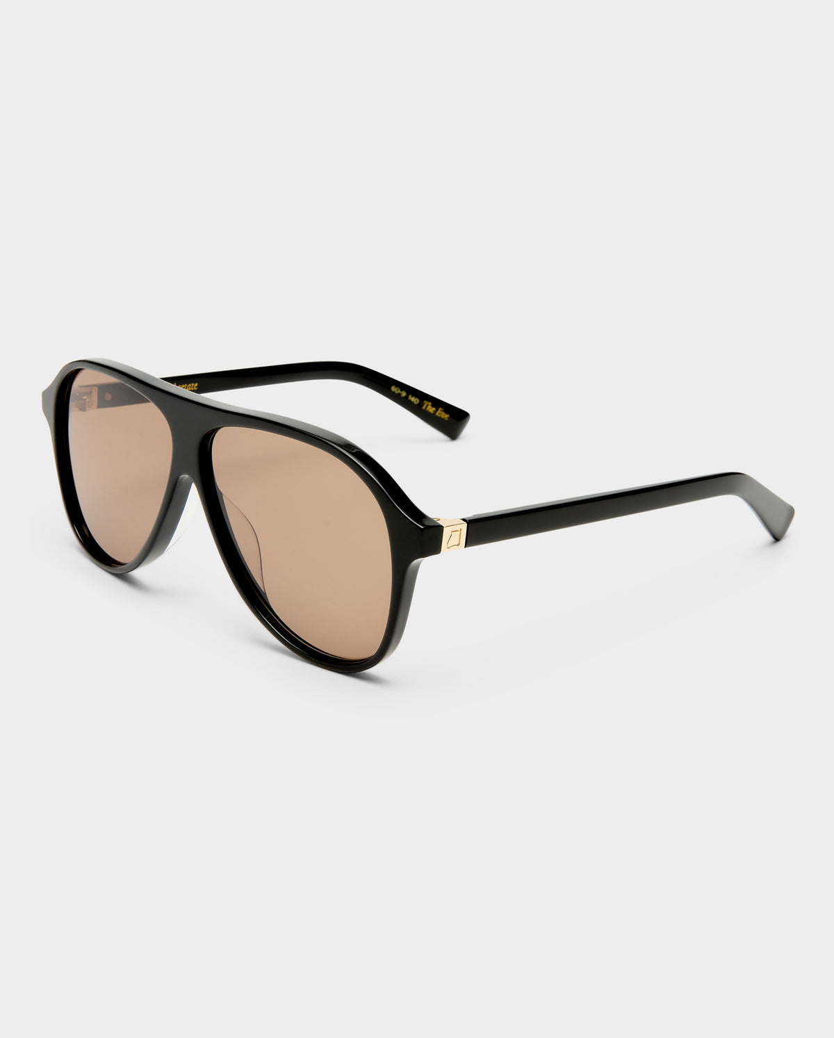 The Eve Black Female Aviator Sunglasses | Luv Lou