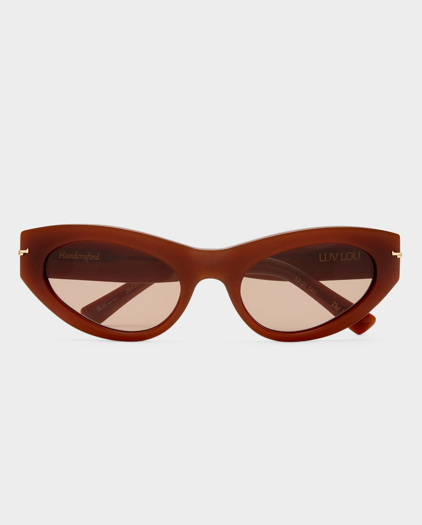 The Sofia Auburn Female Cat-Eye Sunglasses | Luv Lou
