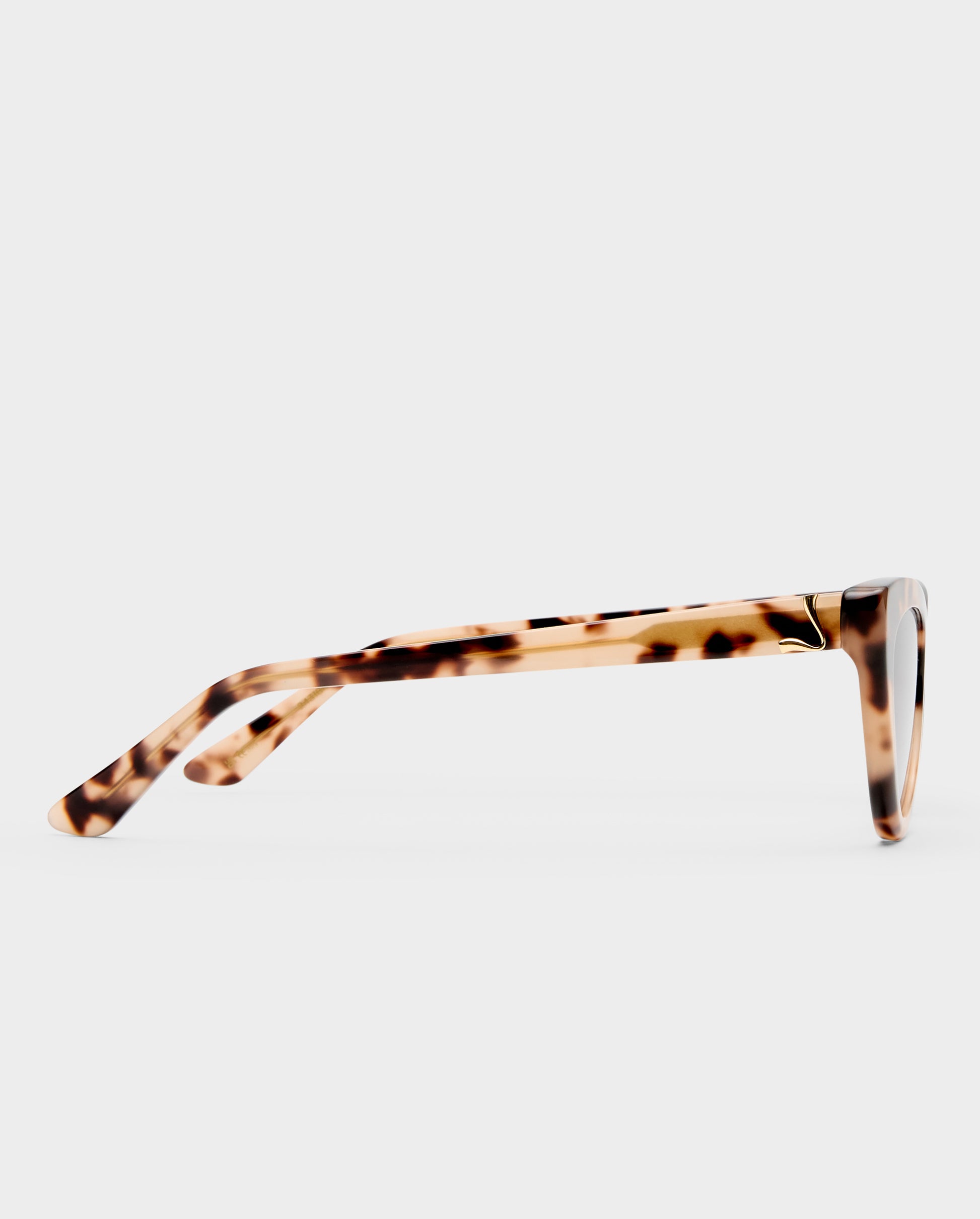 The Leui Cream Tort Female Cat-Eye Sunglasses | Luv Lou