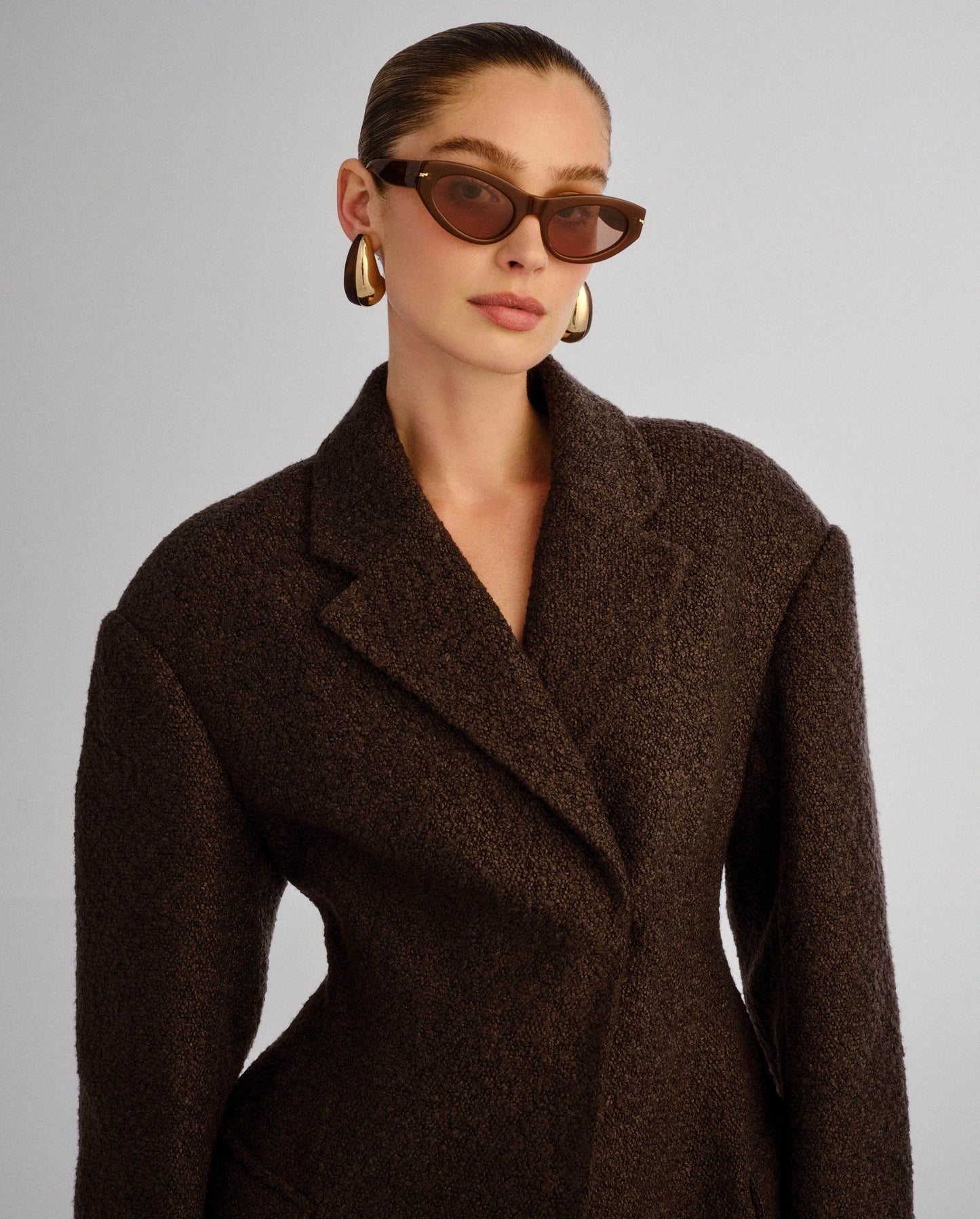 The Sofia Auburn Female Cat-Eye Sunglasses | Luv Lou