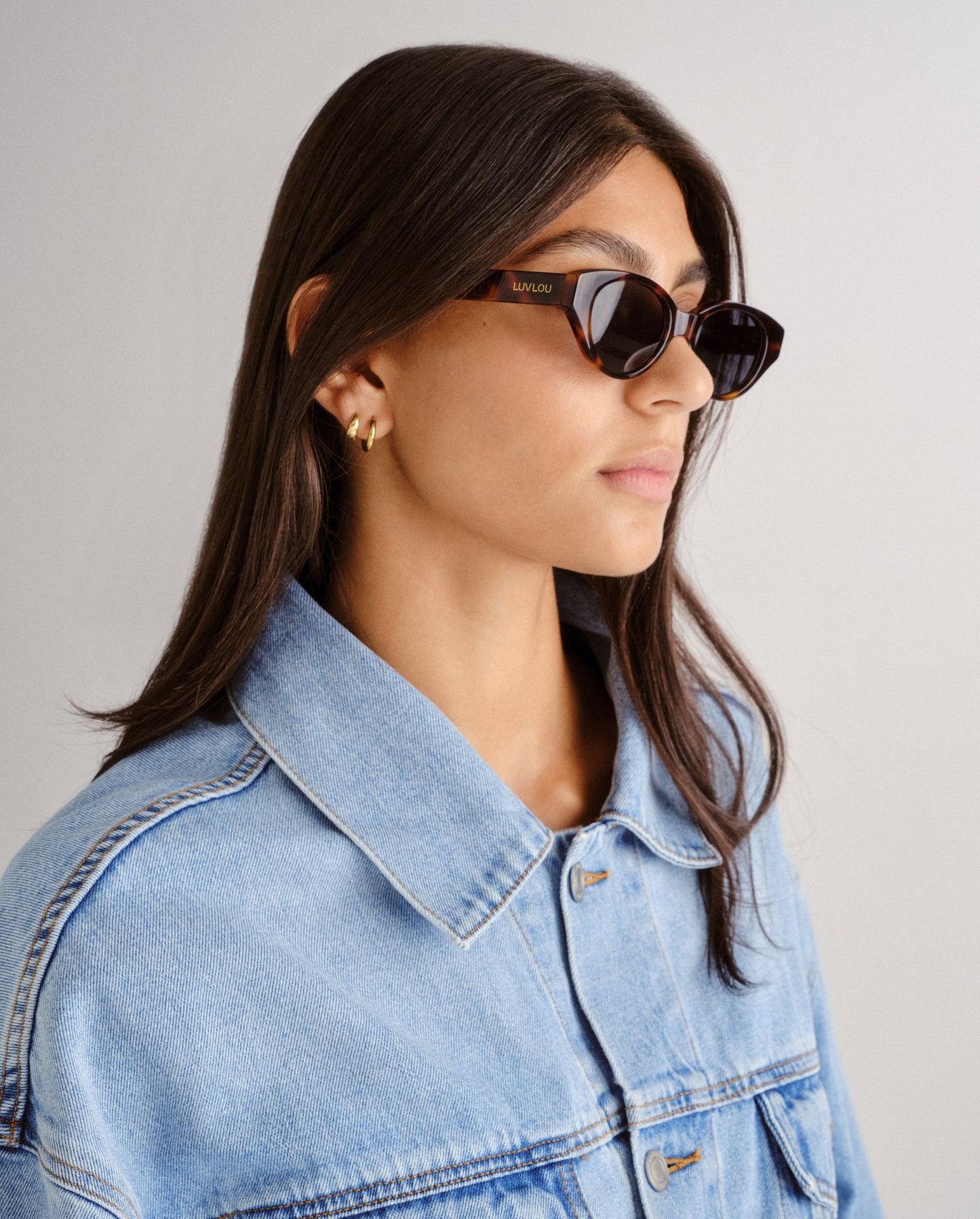 The Lakey Tort Female Cat-Eye Sunglasses | Luv Lou