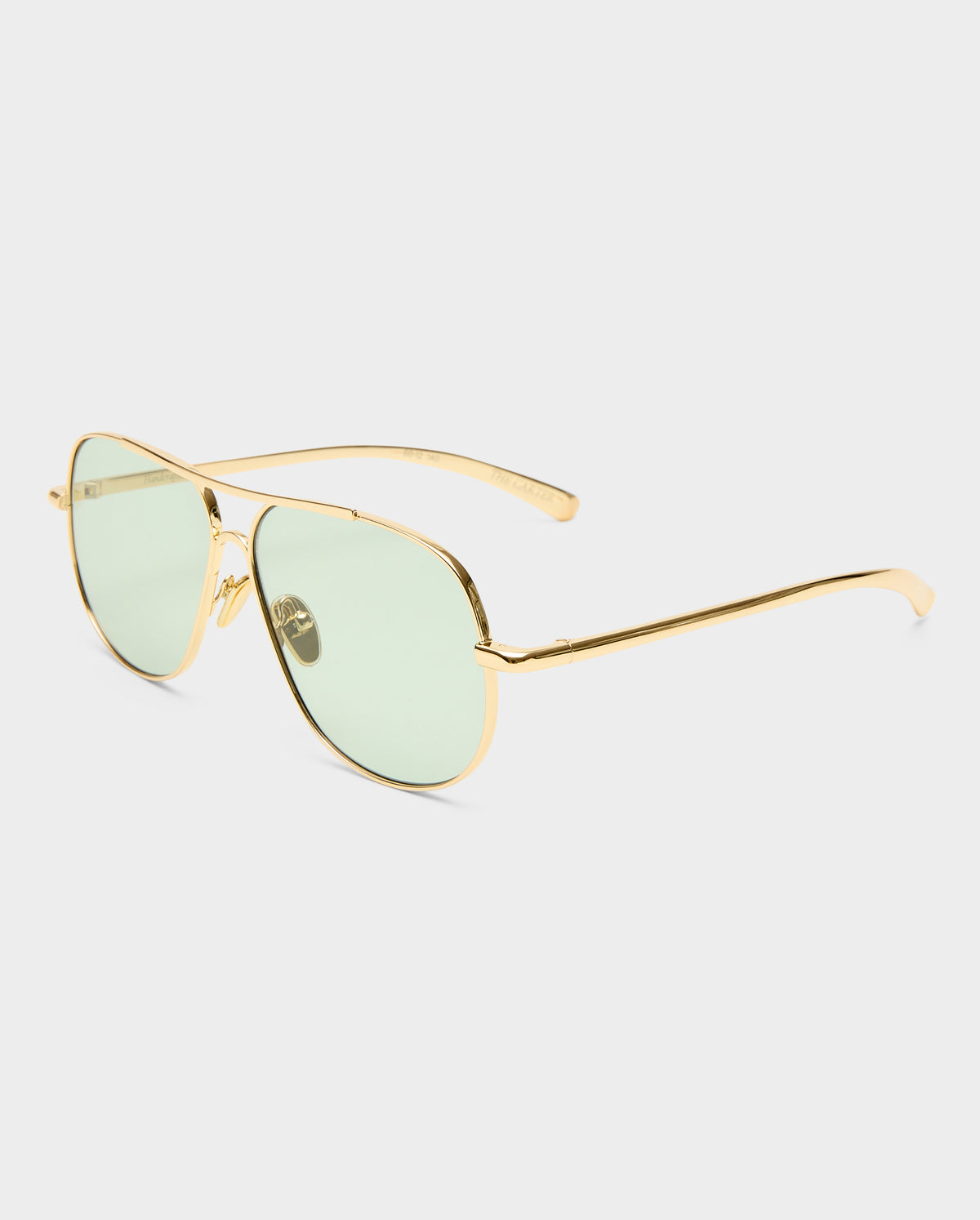 The Carter Bright Gold Female Aviator Sunglasses | Luv Lou