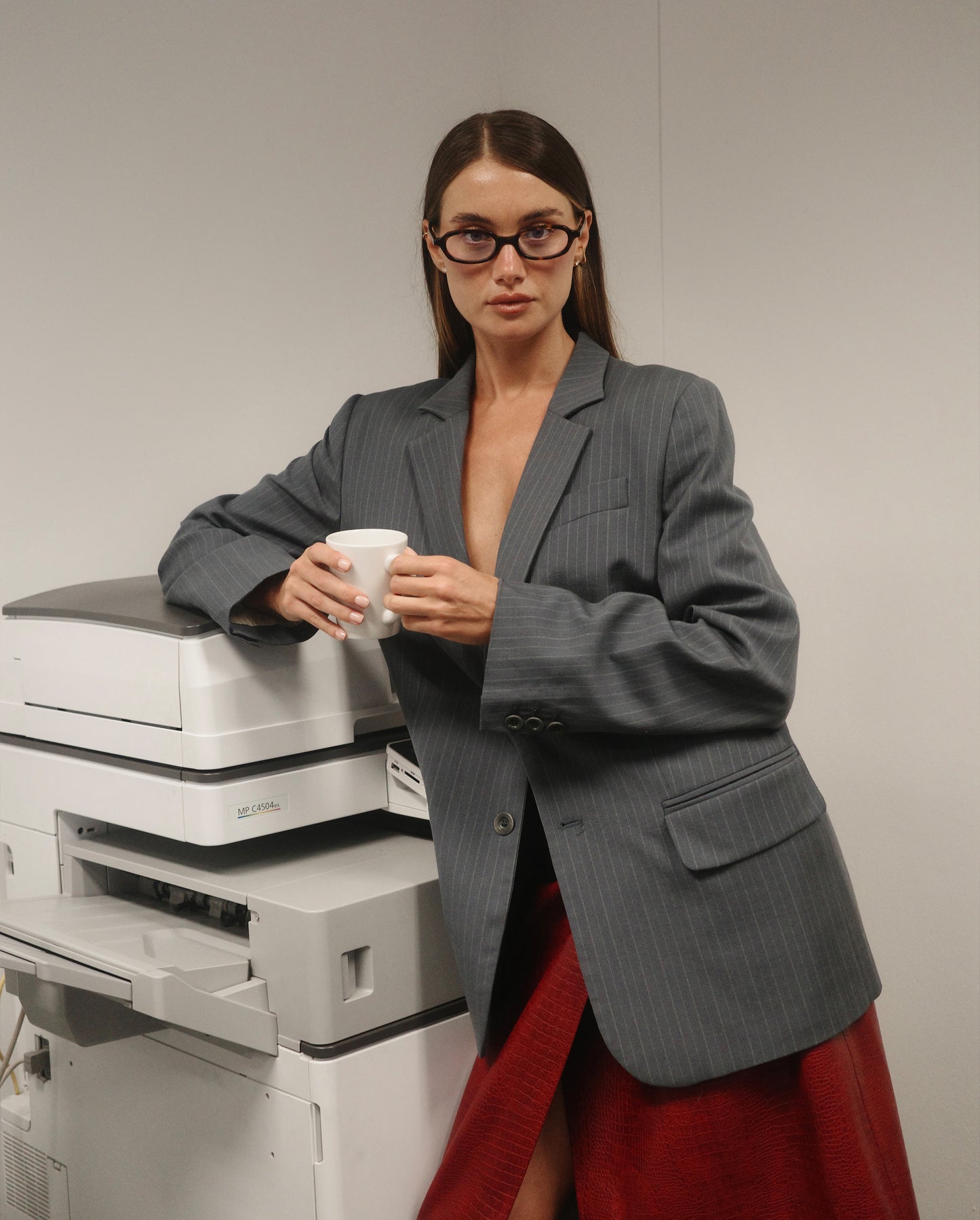 The Mimi Classic Tort Female Rectangle Blue Light | Luv Lou