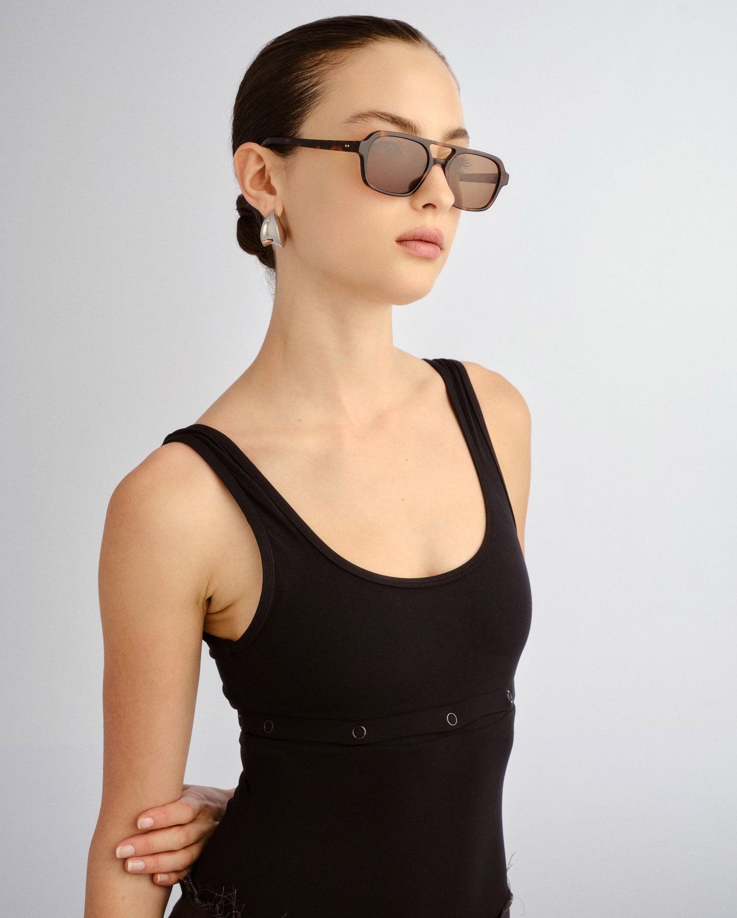 The Dusty Classic Tort Female Aviator Sunglasses | Luv Lou