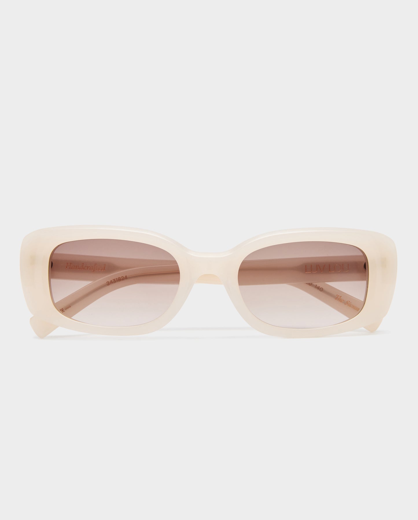 The Sienna Milk Female Rectangle Sunglasses | Luv Lou